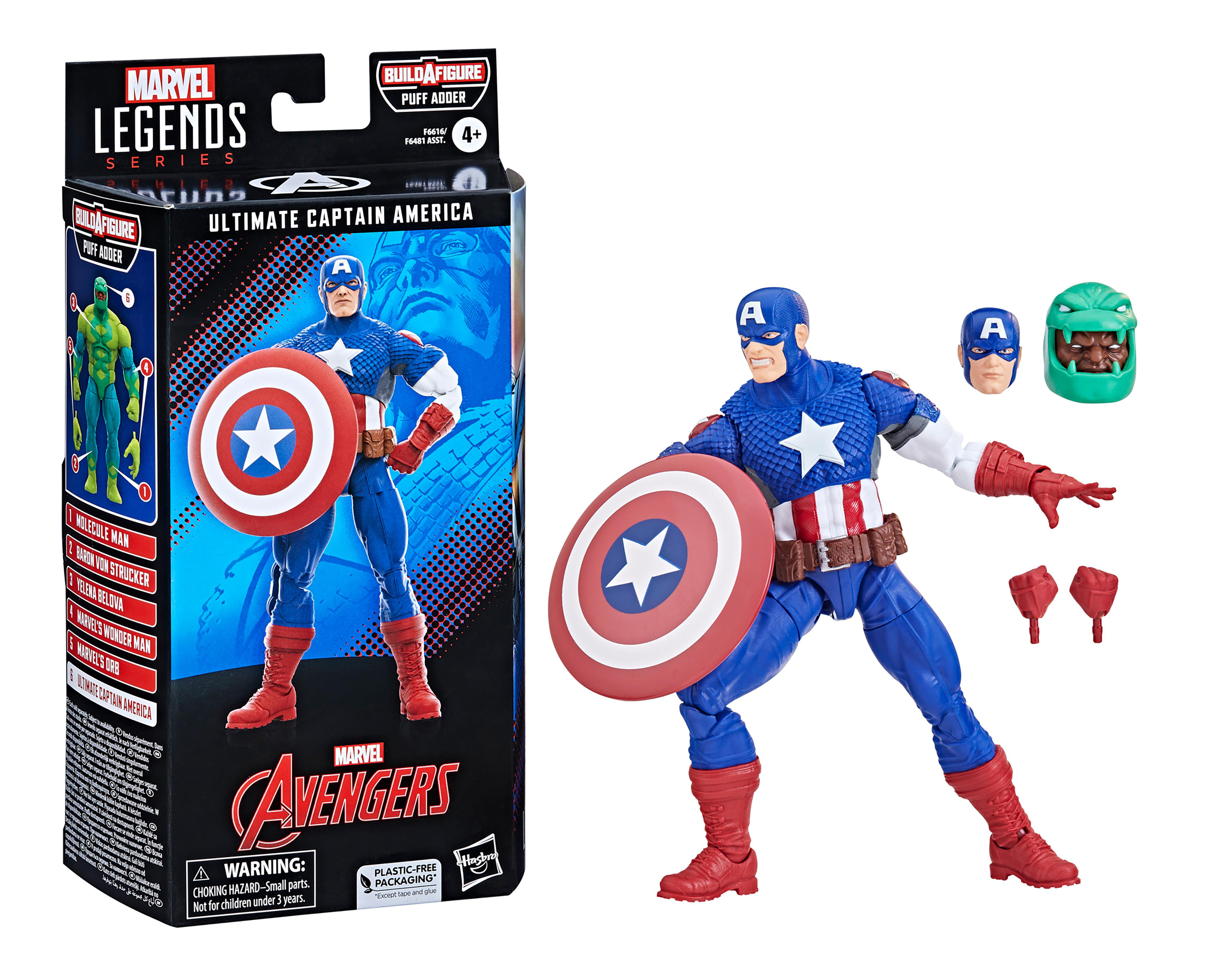 Figura Coleccionable Marvel Avengers Capitán América