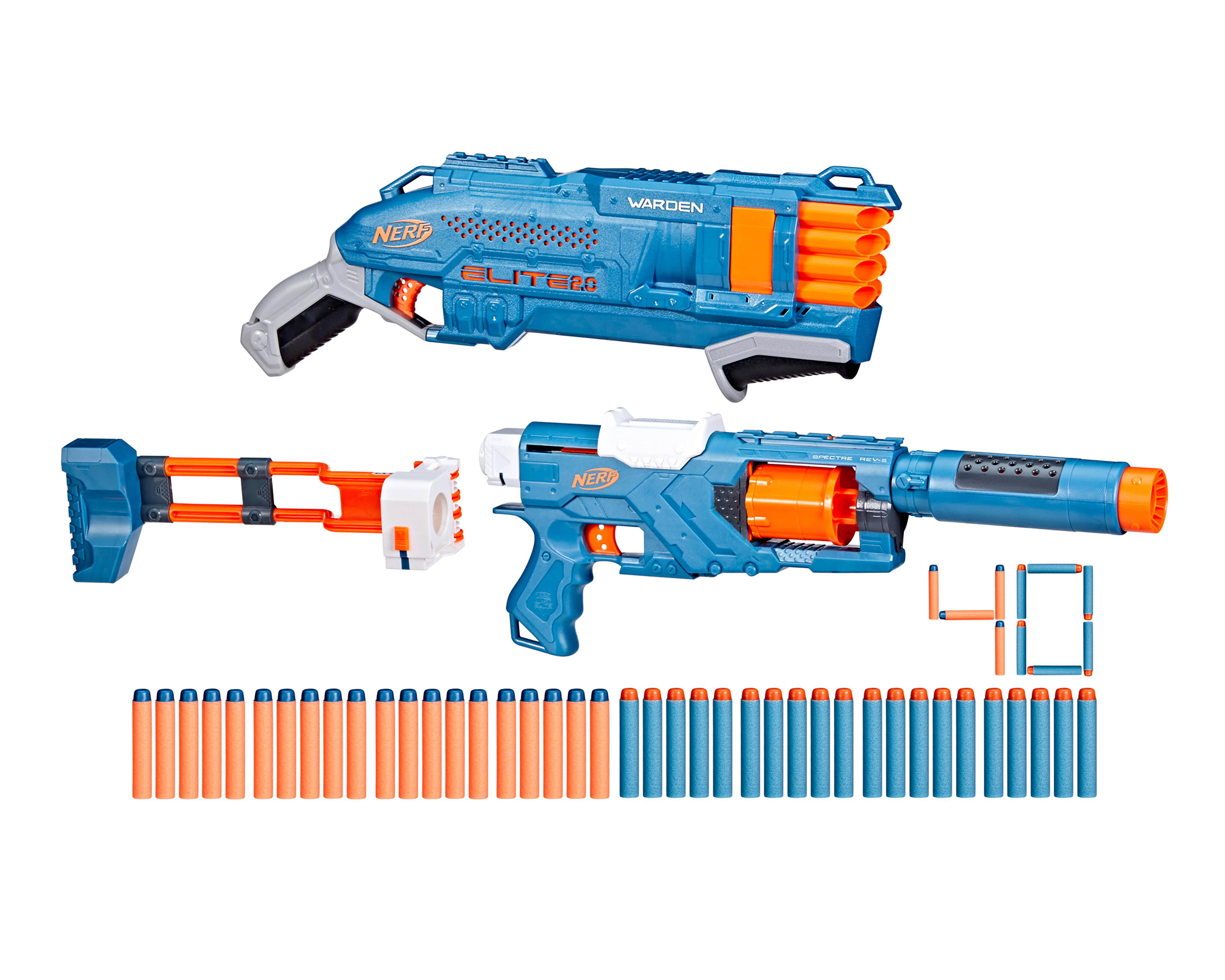 Foto 3 | Lanzadardos Nerf Elite 2.0 2 Piezas