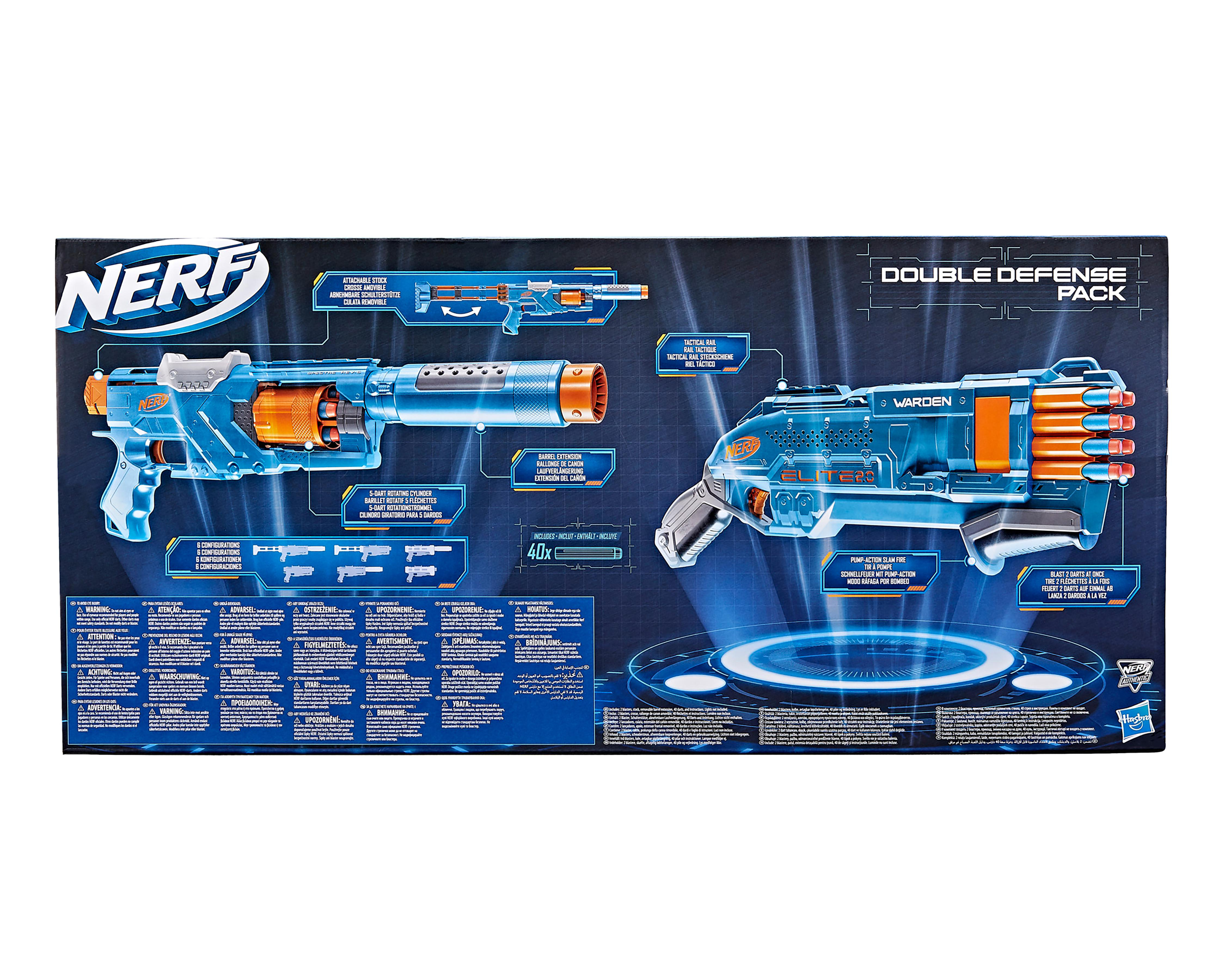 Foto 4 | Lanzadardos Nerf Elite 2.0 2 Piezas