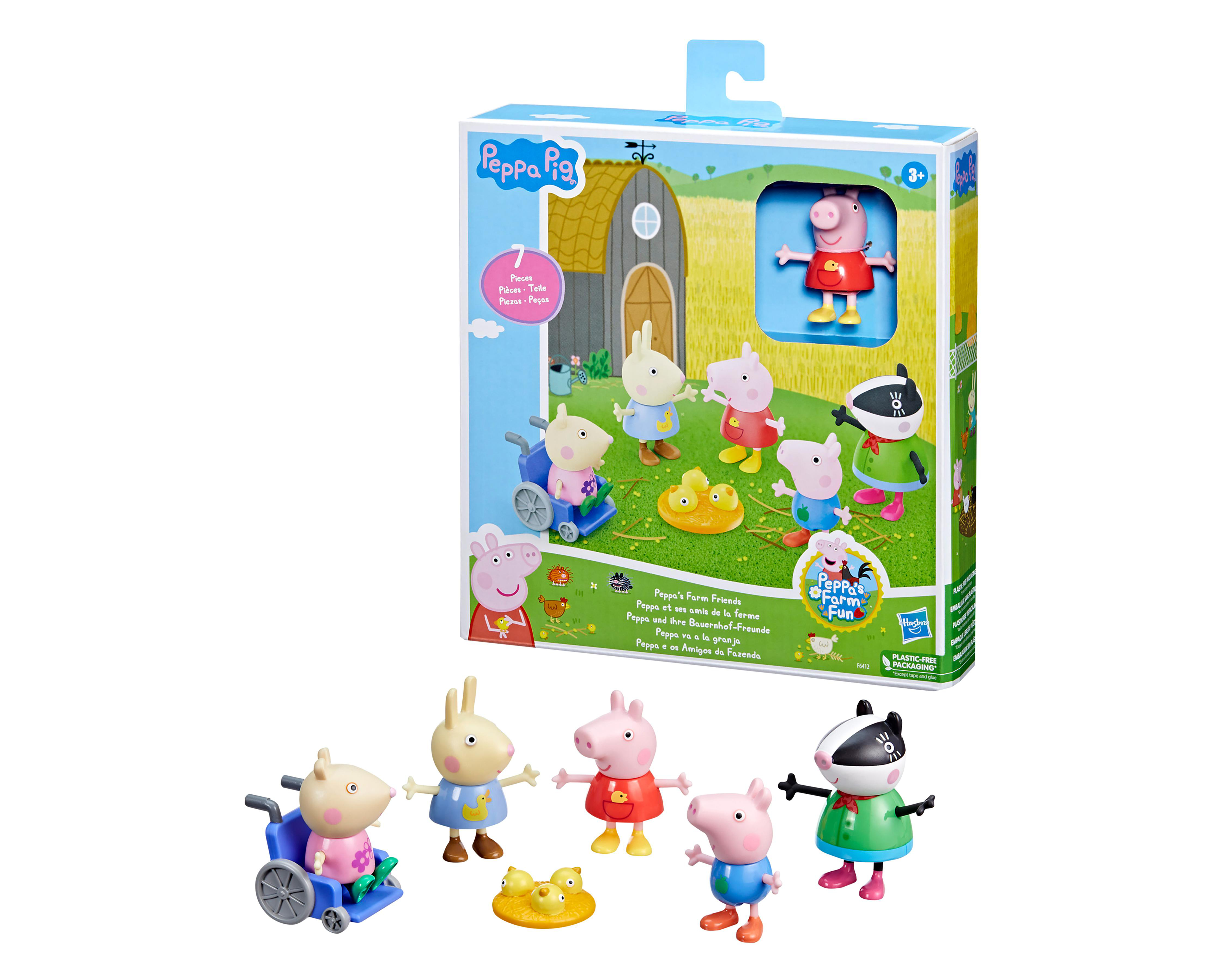 Foto 2 pulgar | Peppa Va a la Granja Hasbro Peppa Pig