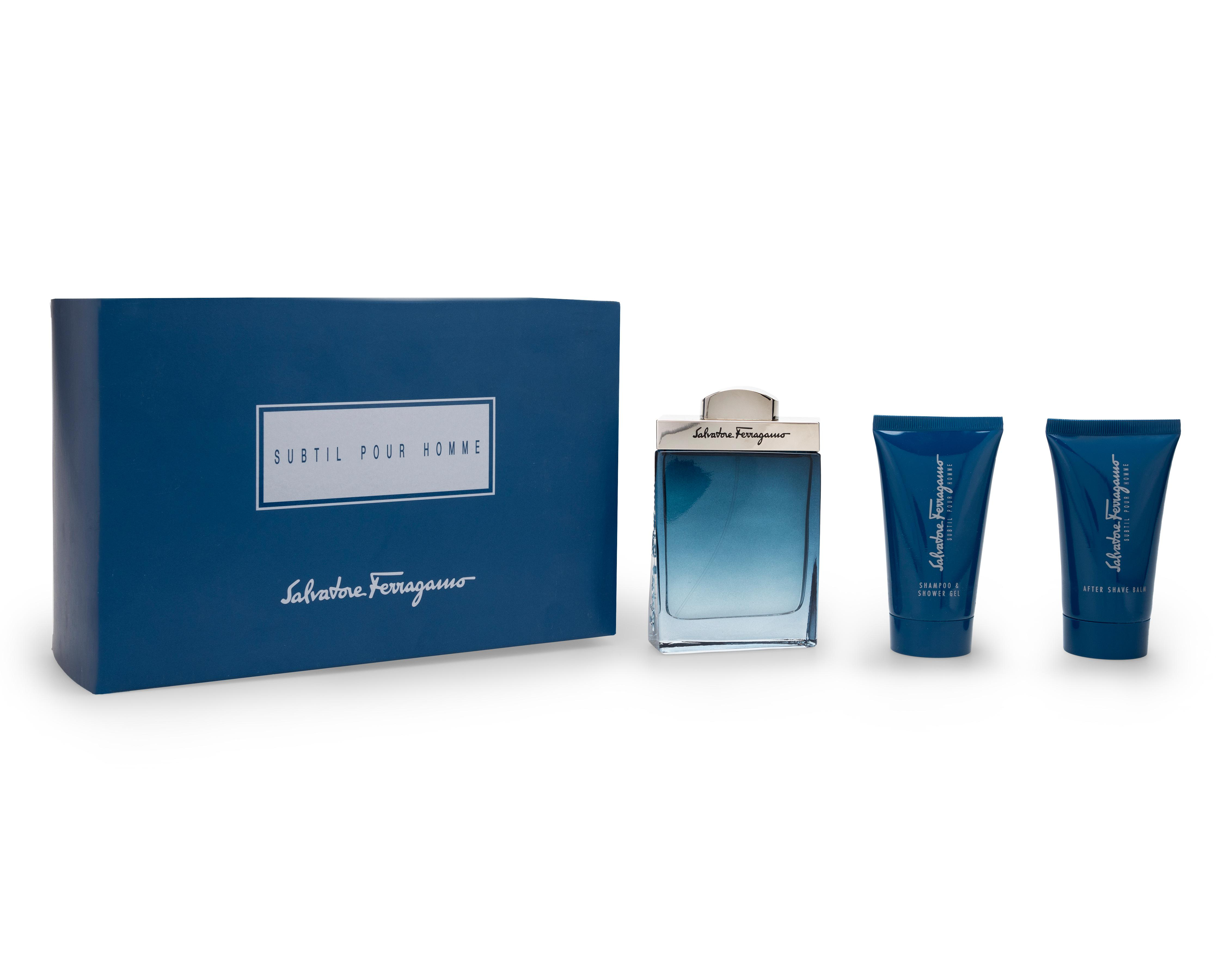 Estuche para Hombre Salvatore Ferragamo Subtil Pour Homme 3 Piezas