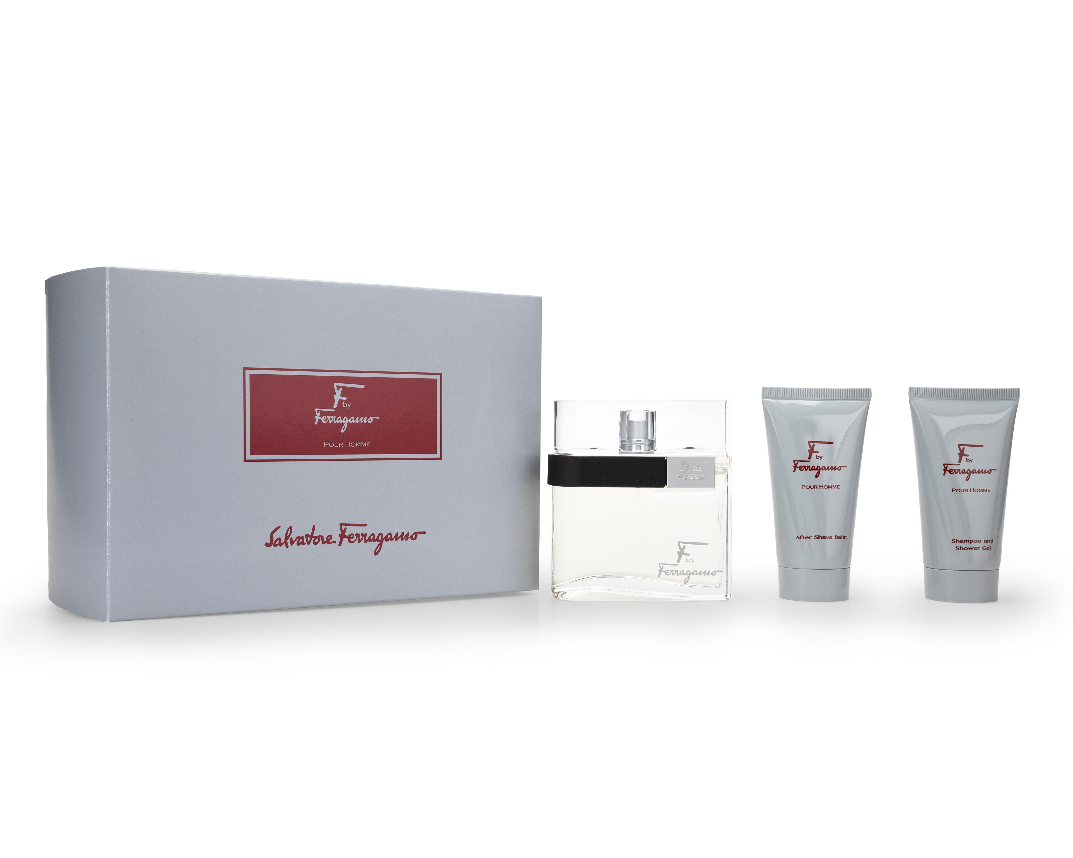 Estuche para Hombre Salvatore Ferragamo F by Ferragamo 3 Piezas