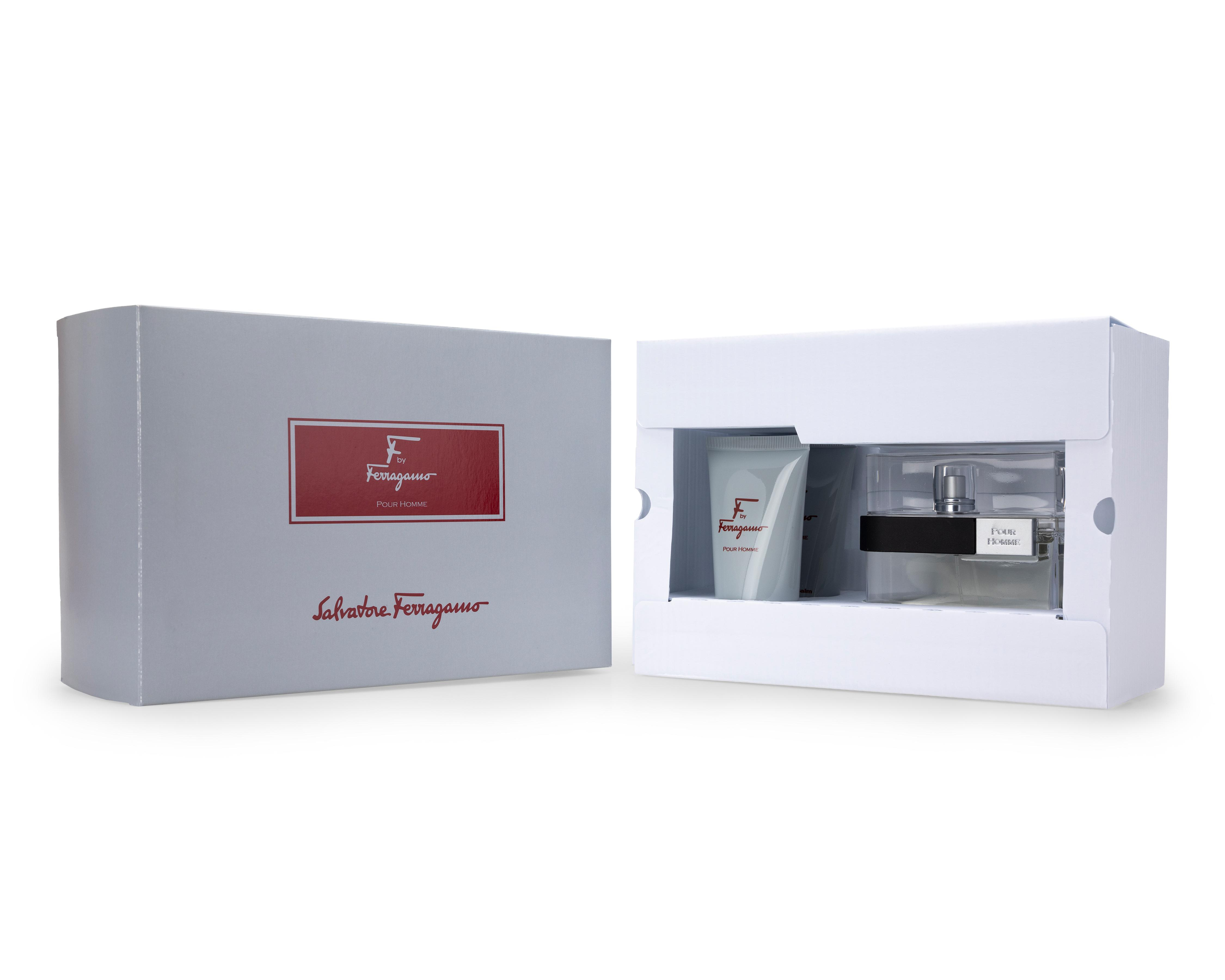 Foto 4 | Estuche para Hombre Salvatore Ferragamo F by Ferragamo 3 Piezas