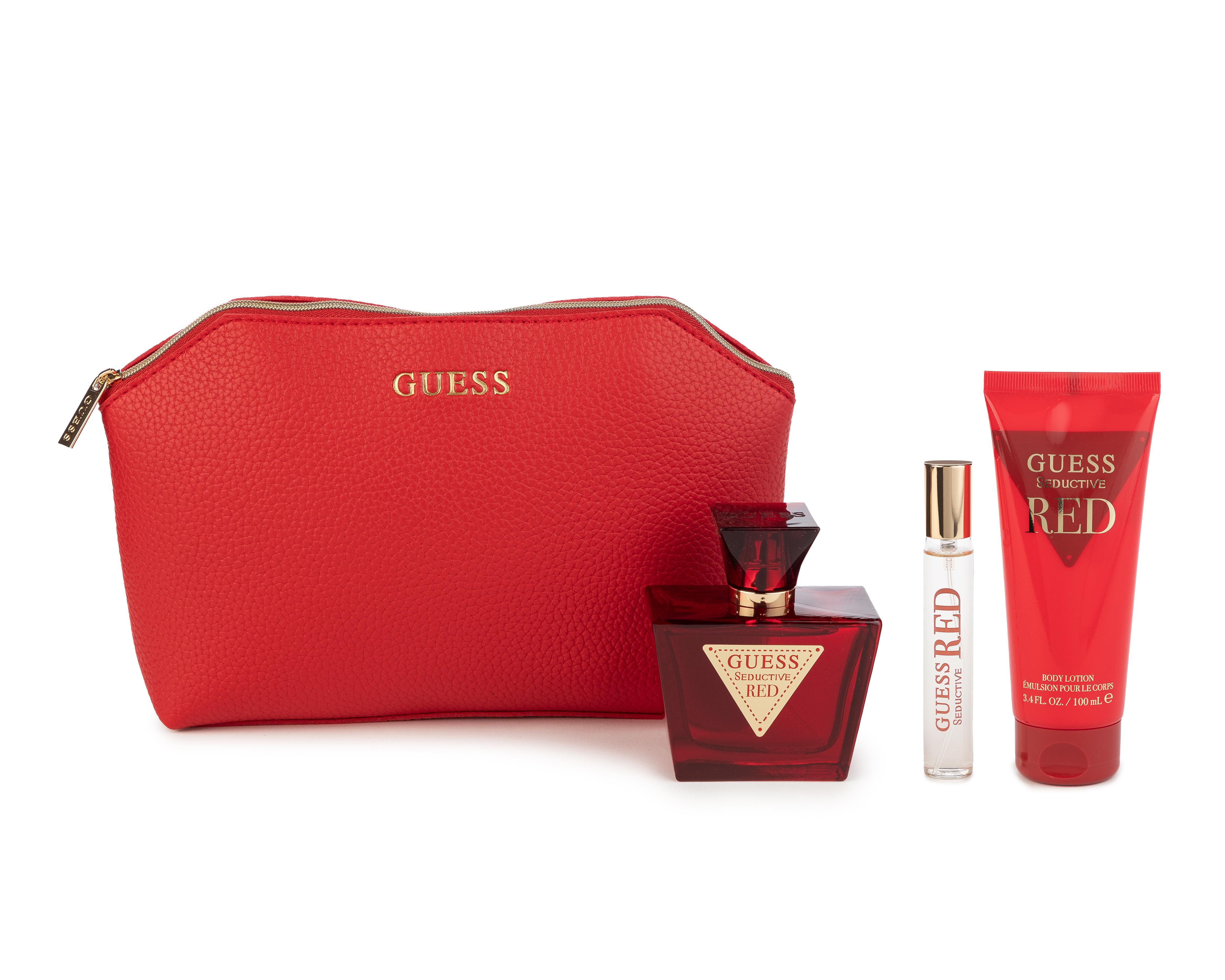 Estuche para Mujer Guess Seductive Red 4 Piezas