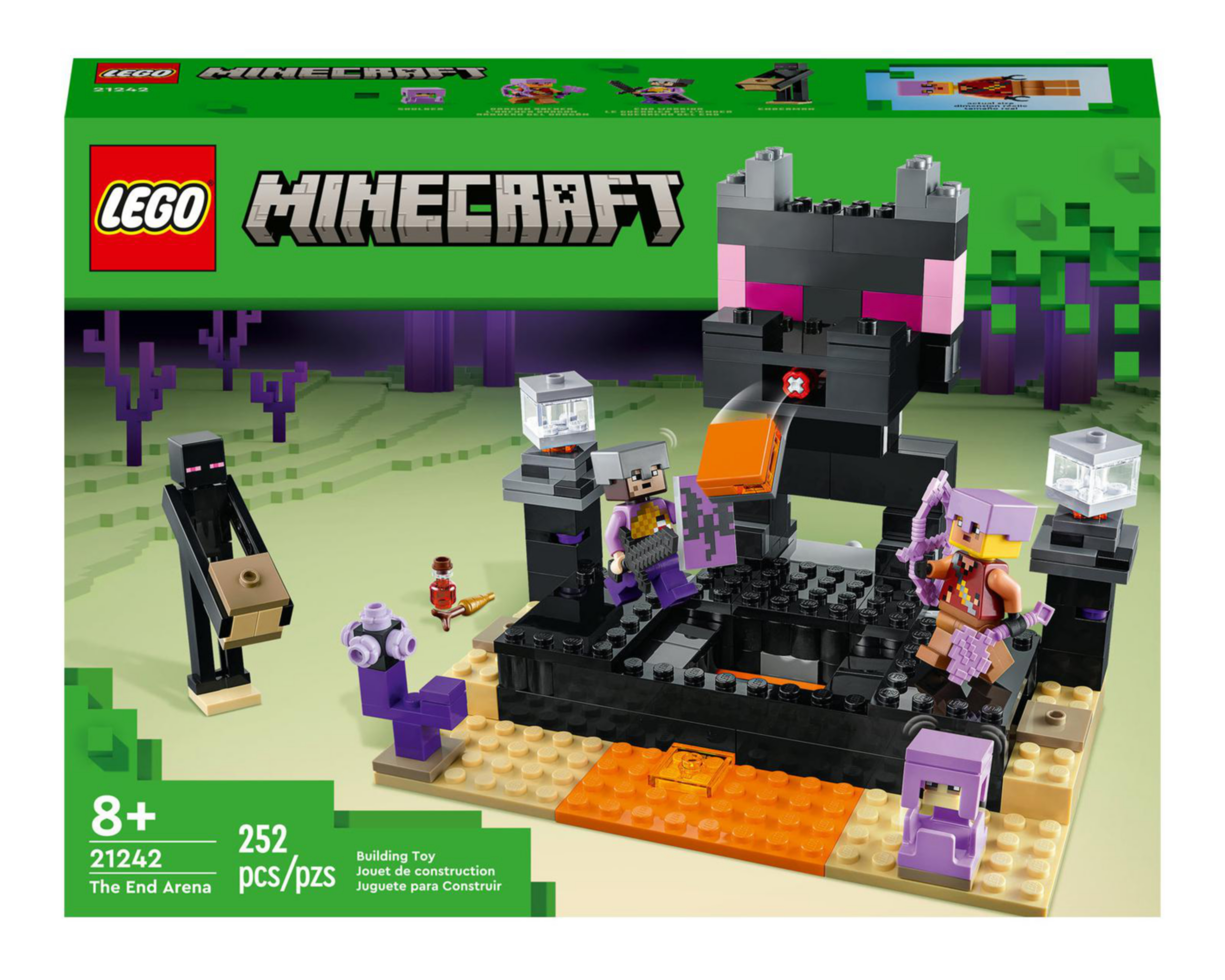 Foto 2 | LEGO Minecraft: El Combate en el End