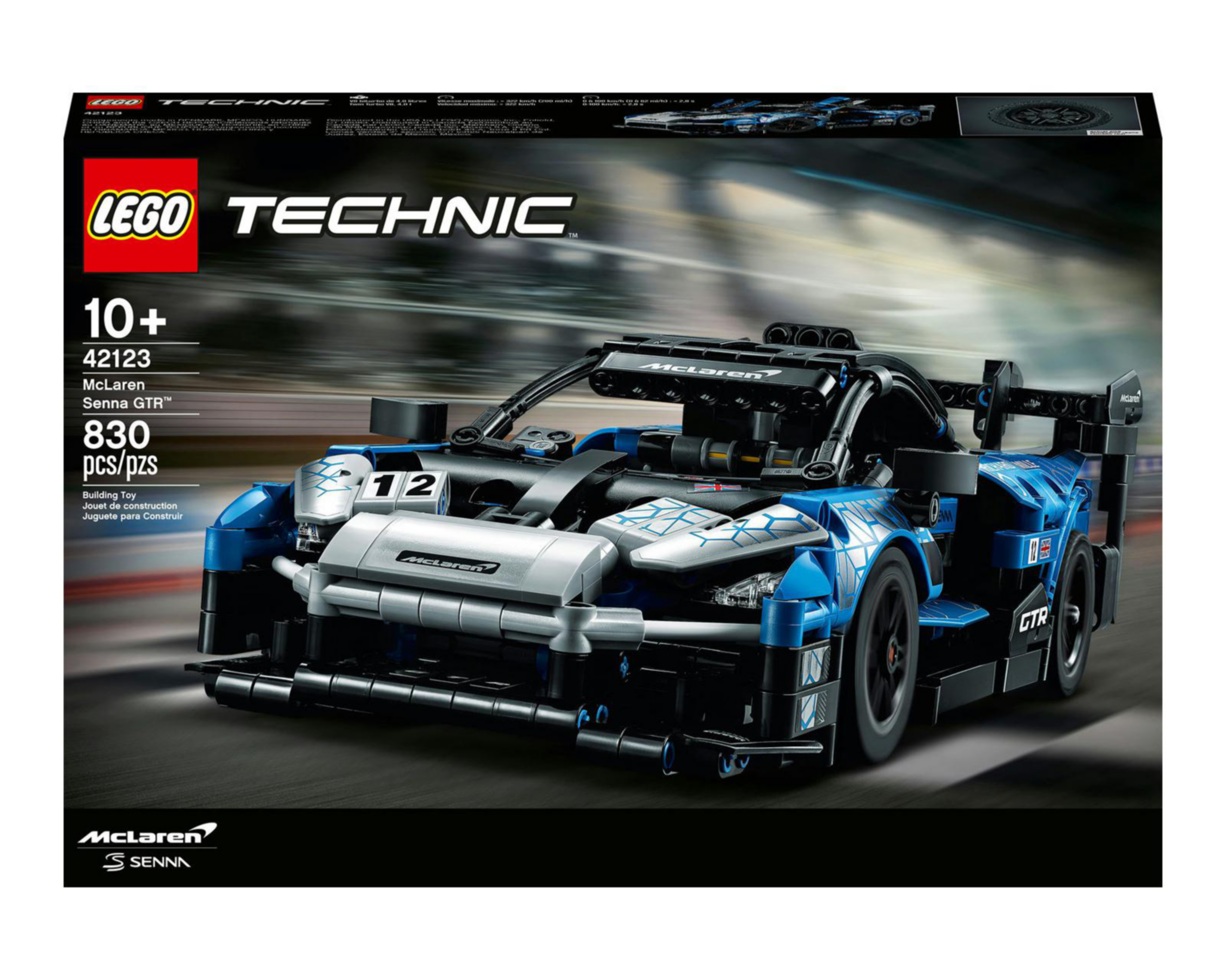 Foto 3 pulgar | LEGO Technic: McLaren Senna GTR