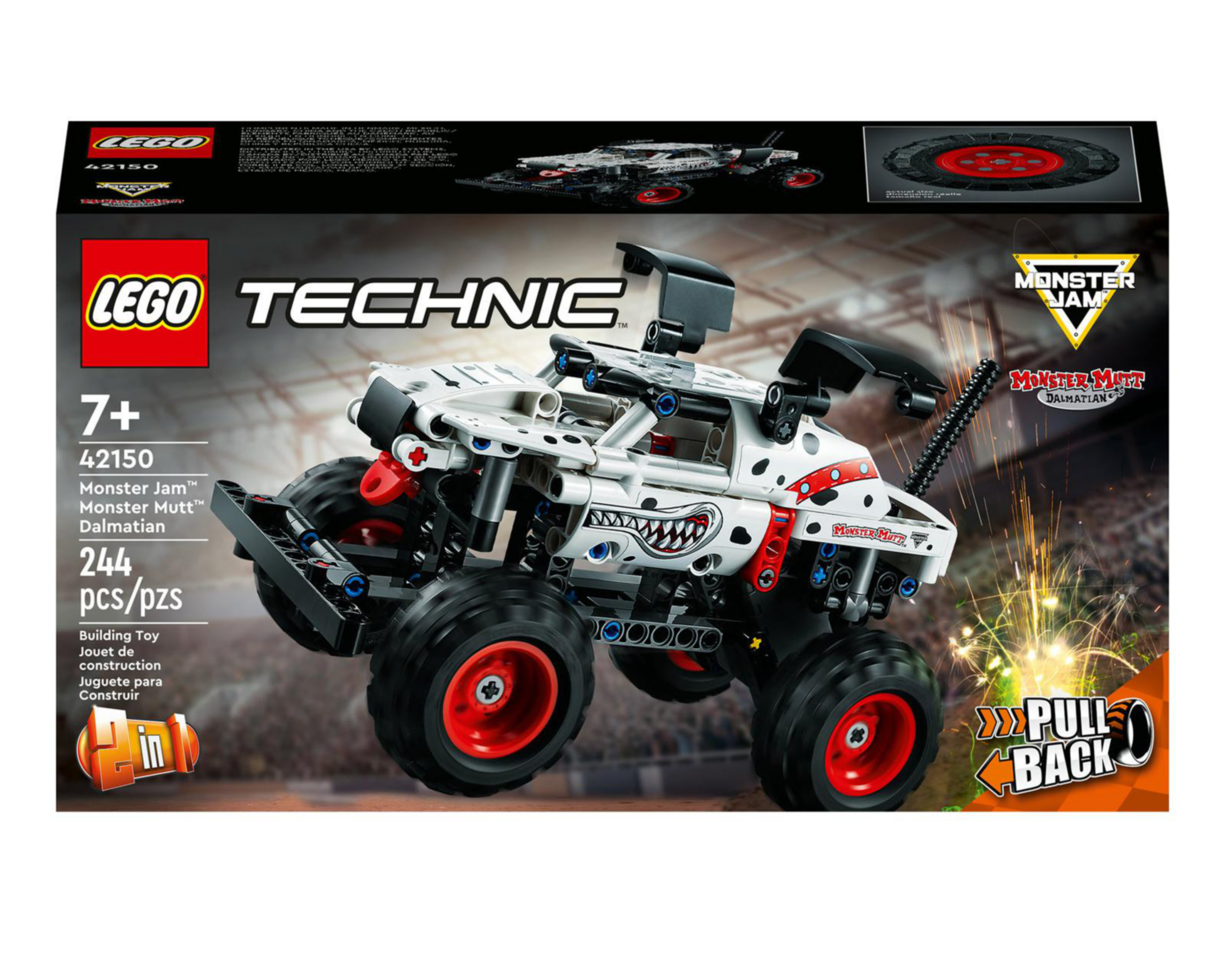 Foto 3 pulgar | LEGO Technic: Monster Jam Monster Mutt Dalmatian