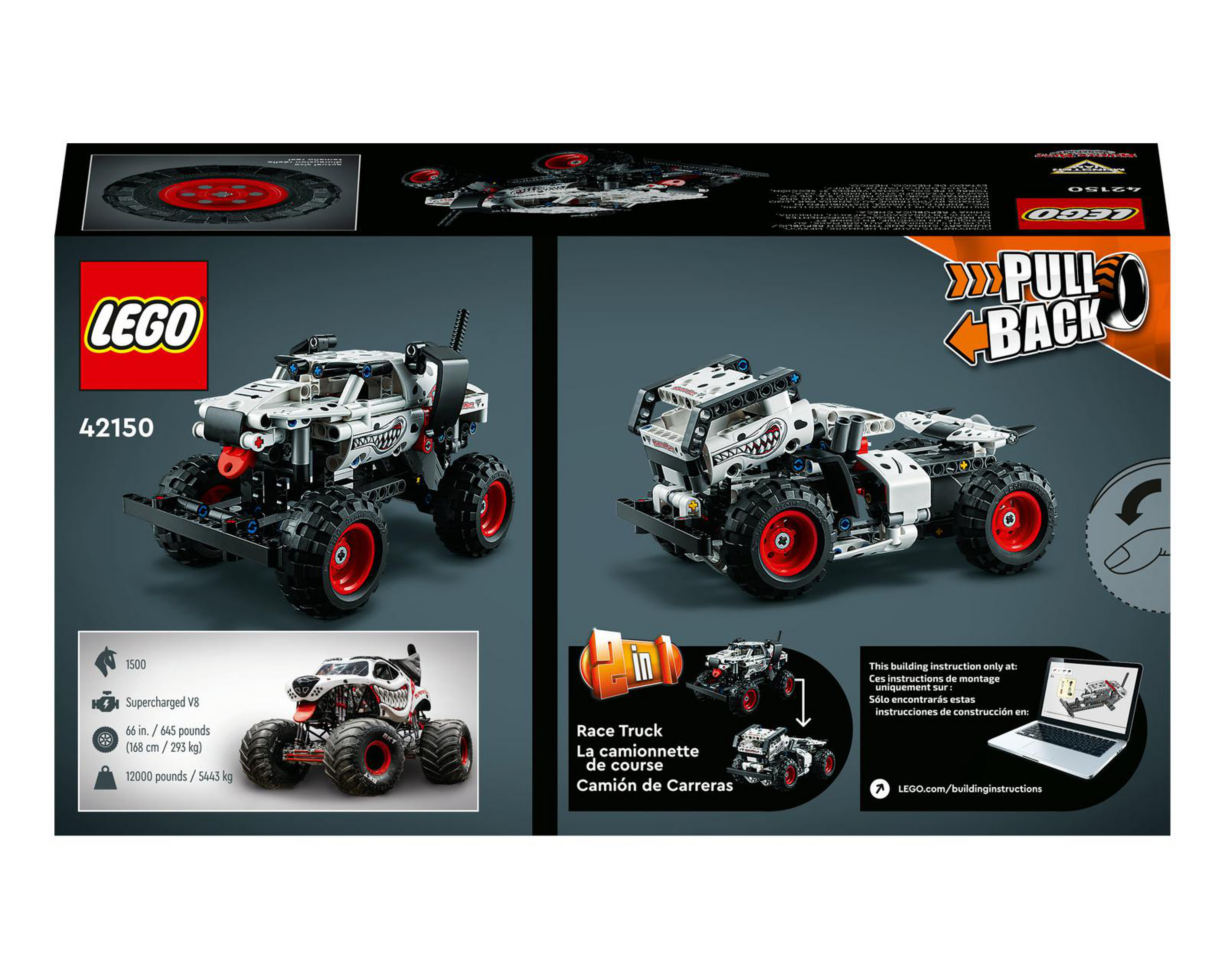 Foto 10 pulgar | LEGO Technic: Monster Jam Monster Mutt Dalmatian