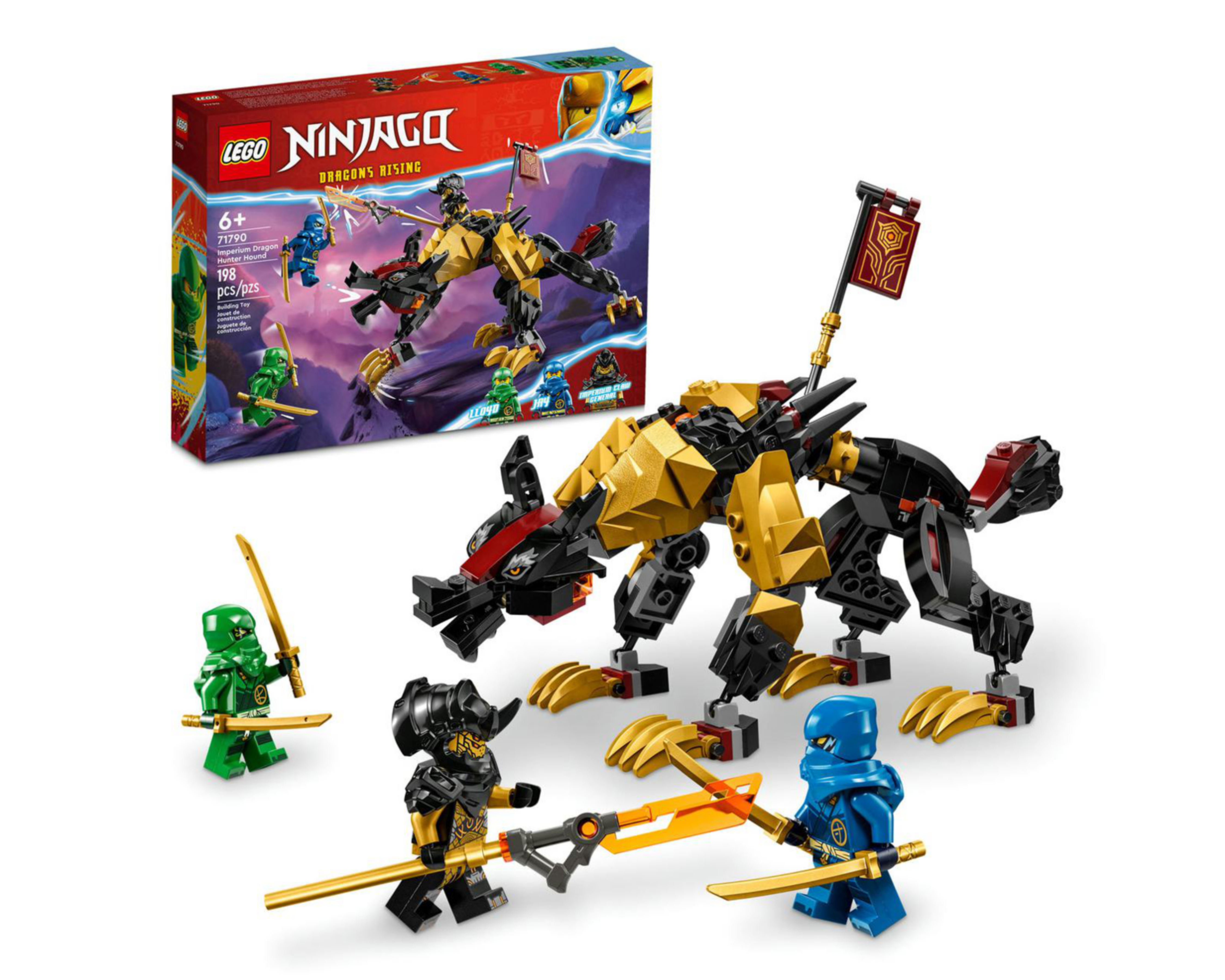 Foto 2 pulgar | LEGO Ninjago: Imperium Dragon Hunter Hound