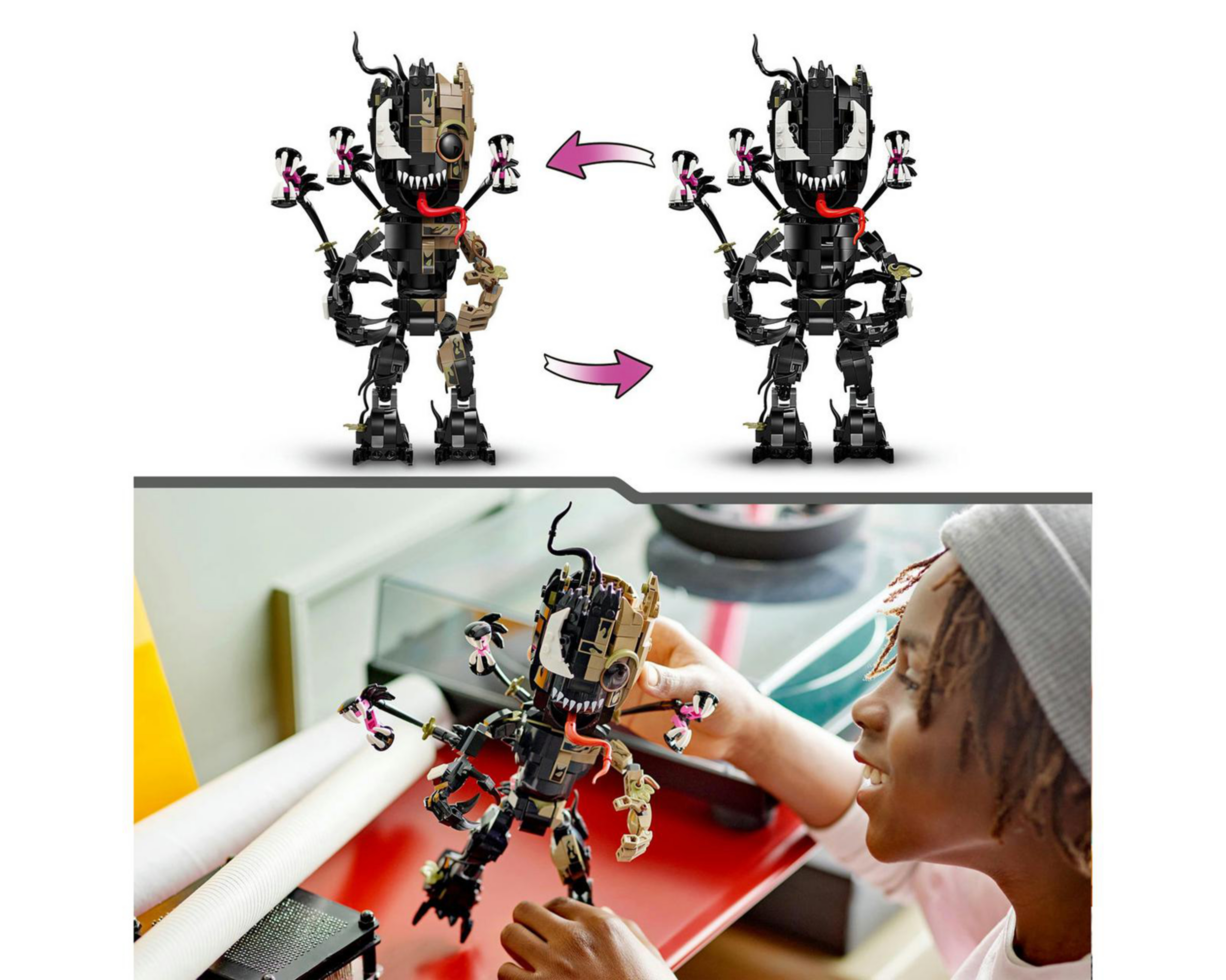 Foto 9 pulgar | LEGO Marvel: Venomized Groot