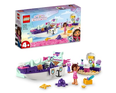 Foto 1 | LEGO Gabby's Dollhouse Barco y Spa de Gabby y Siregata