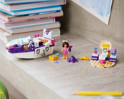 Foto 6 | LEGO Gabby's Dollhouse Barco y Spa de Gabby y Siregata