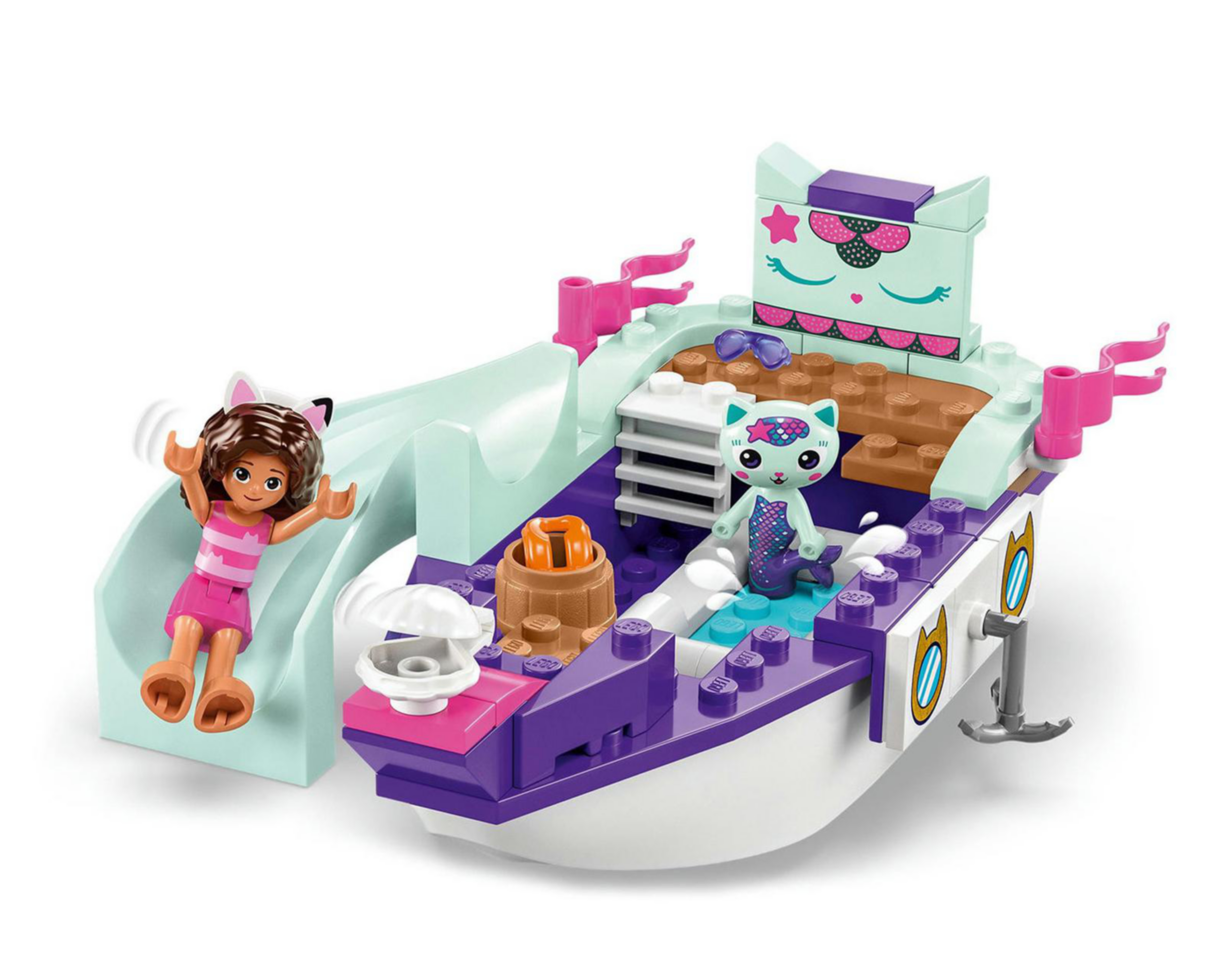 Foto 8 pulgar | LEGO Gabby's Dollhouse Barco y Spa de Gabby y Siregata