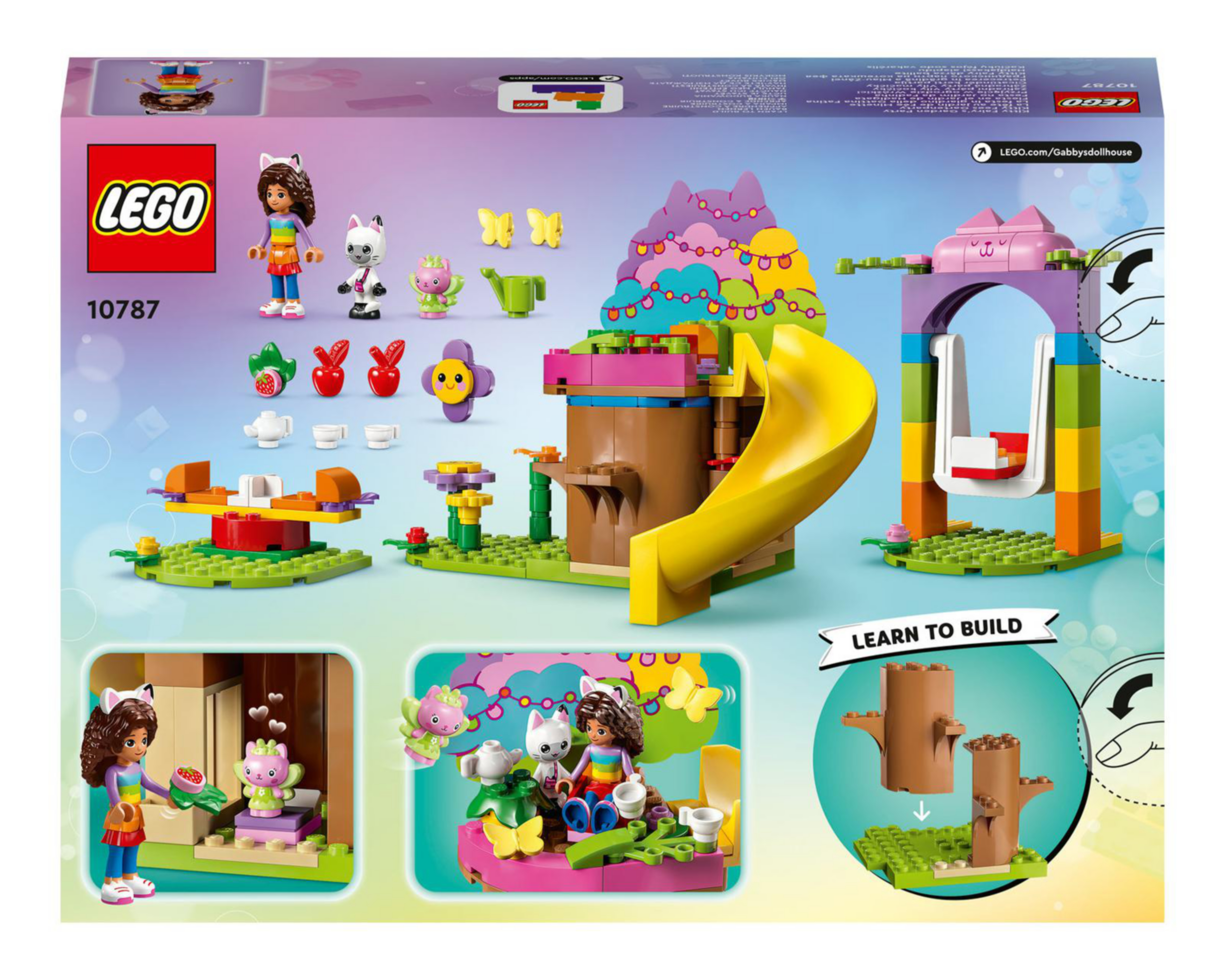 Foto 9 | LEGO Gabby's Dollhouse Fiesta en el Jardín de Hadigata