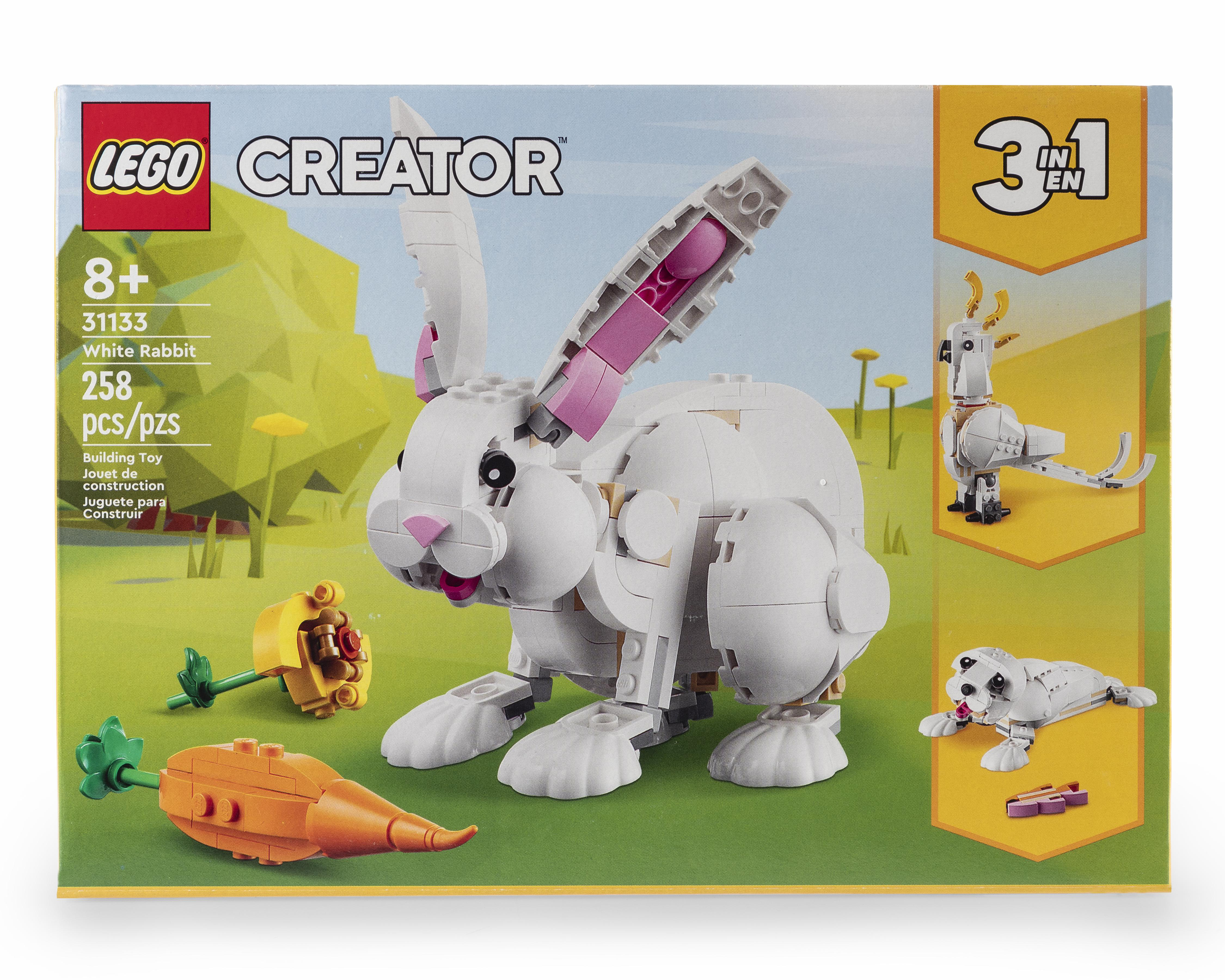 Foto 1 | LEGO Creator 3 en 1: Conejo Blanco
