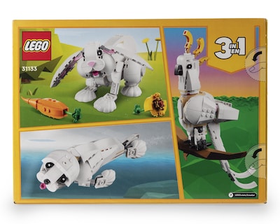 Foto 2 | LEGO Creator 3 en 1: Conejo Blanco