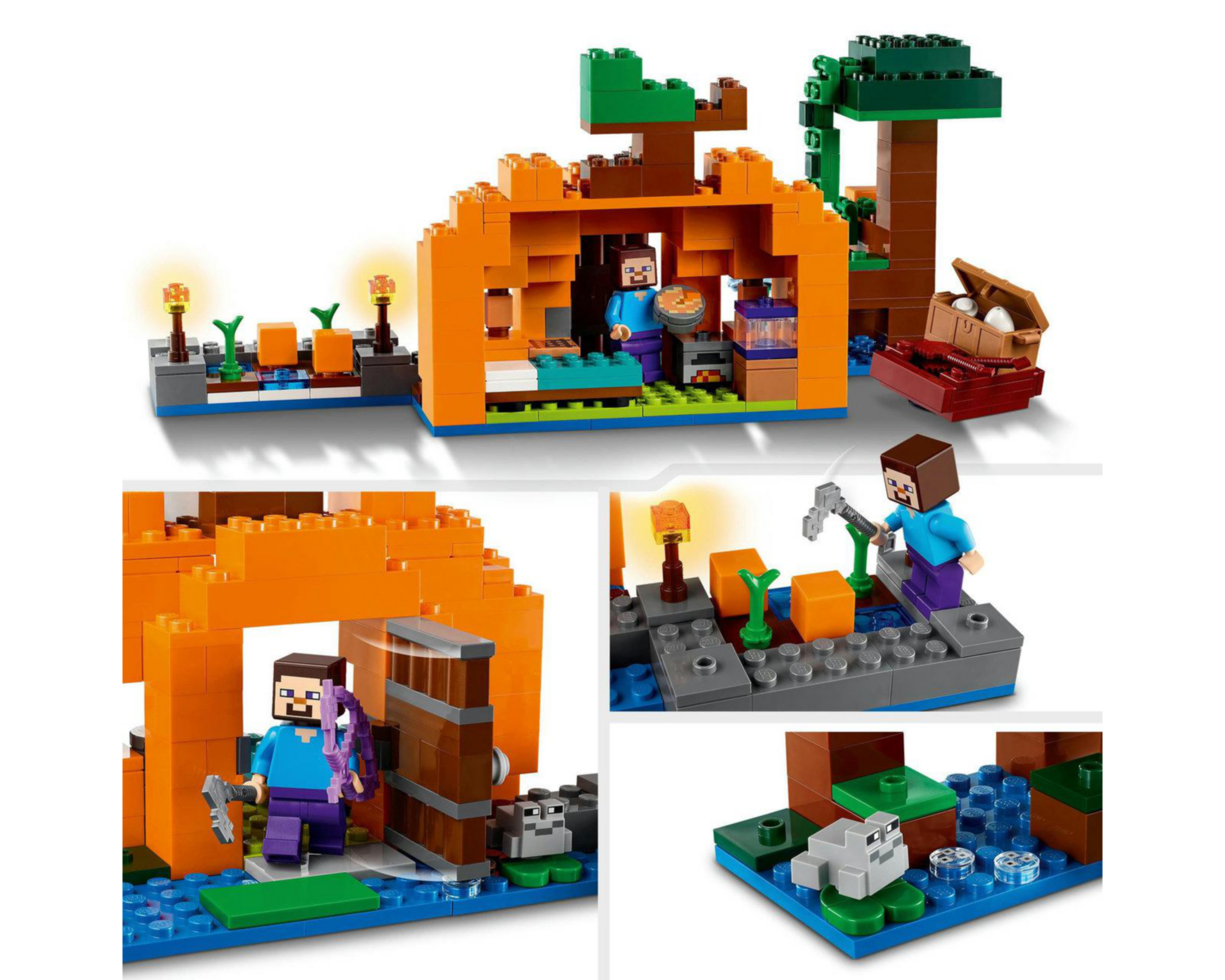 Foto 8 pulgar | LEGO Minecraft: La Granja-Calabaza