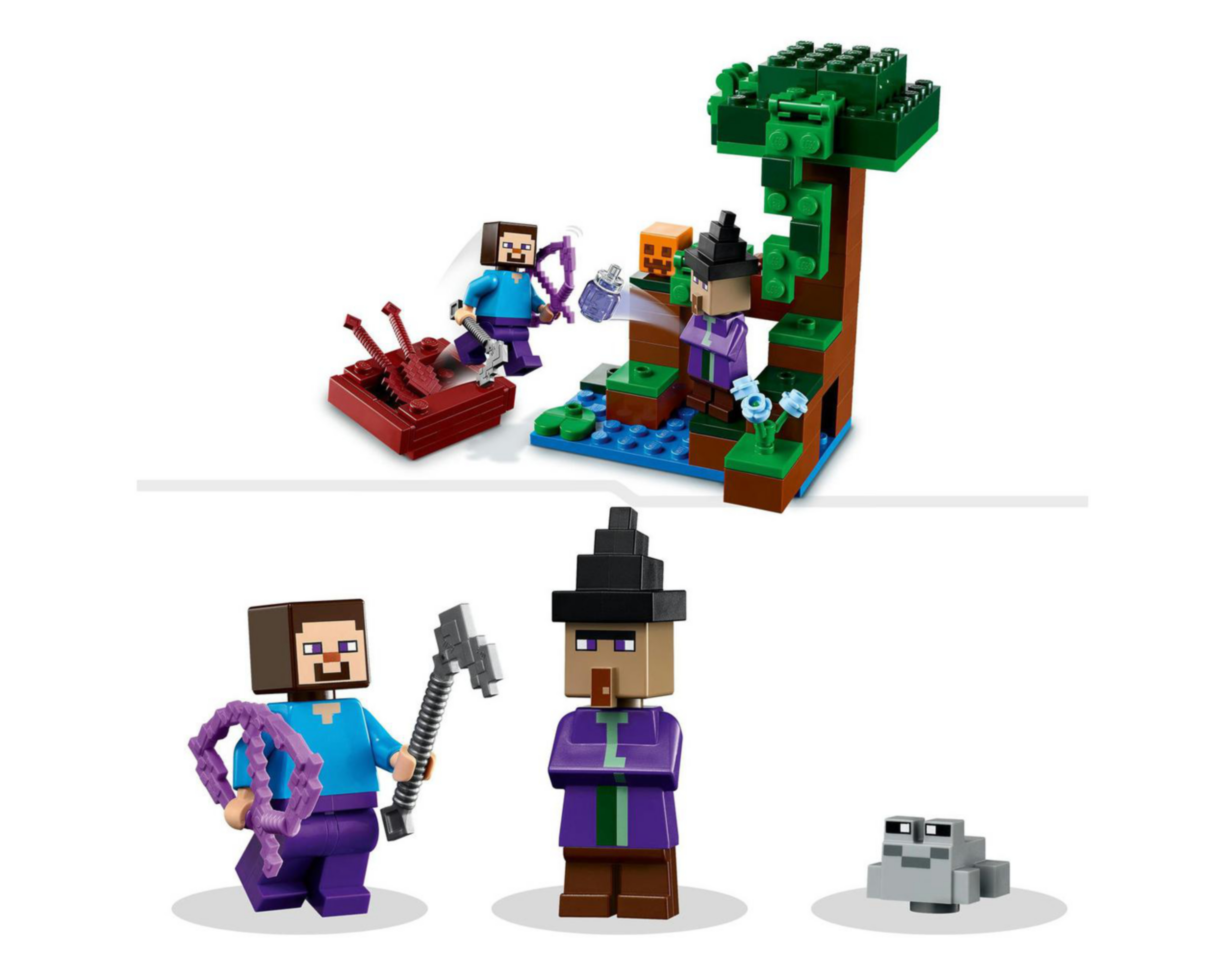 Foto 9 pulgar | LEGO Minecraft: La Granja-Calabaza