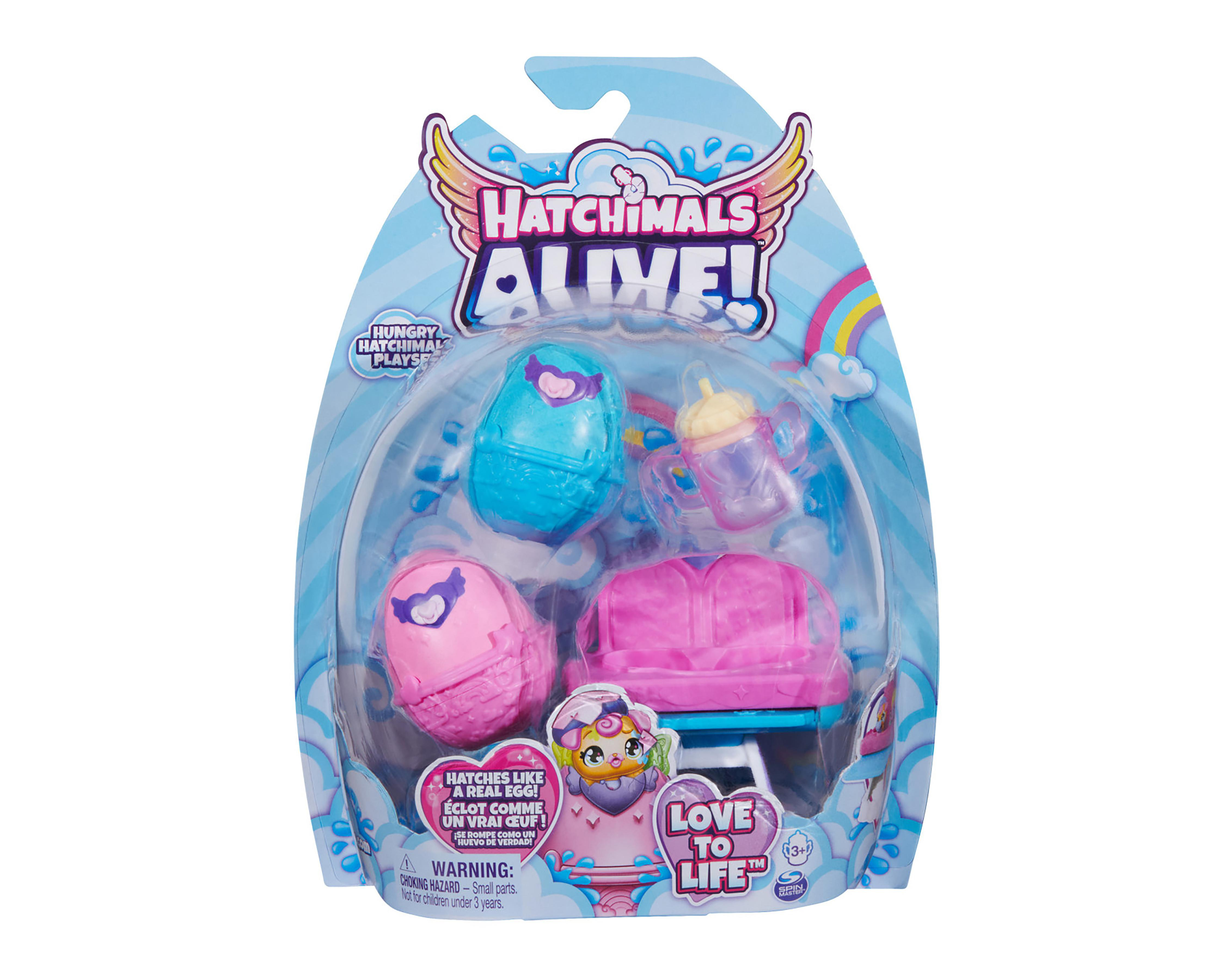 Foto 2 pulgar | Hatchimals Alive Spin Master Hungry Hatchimals