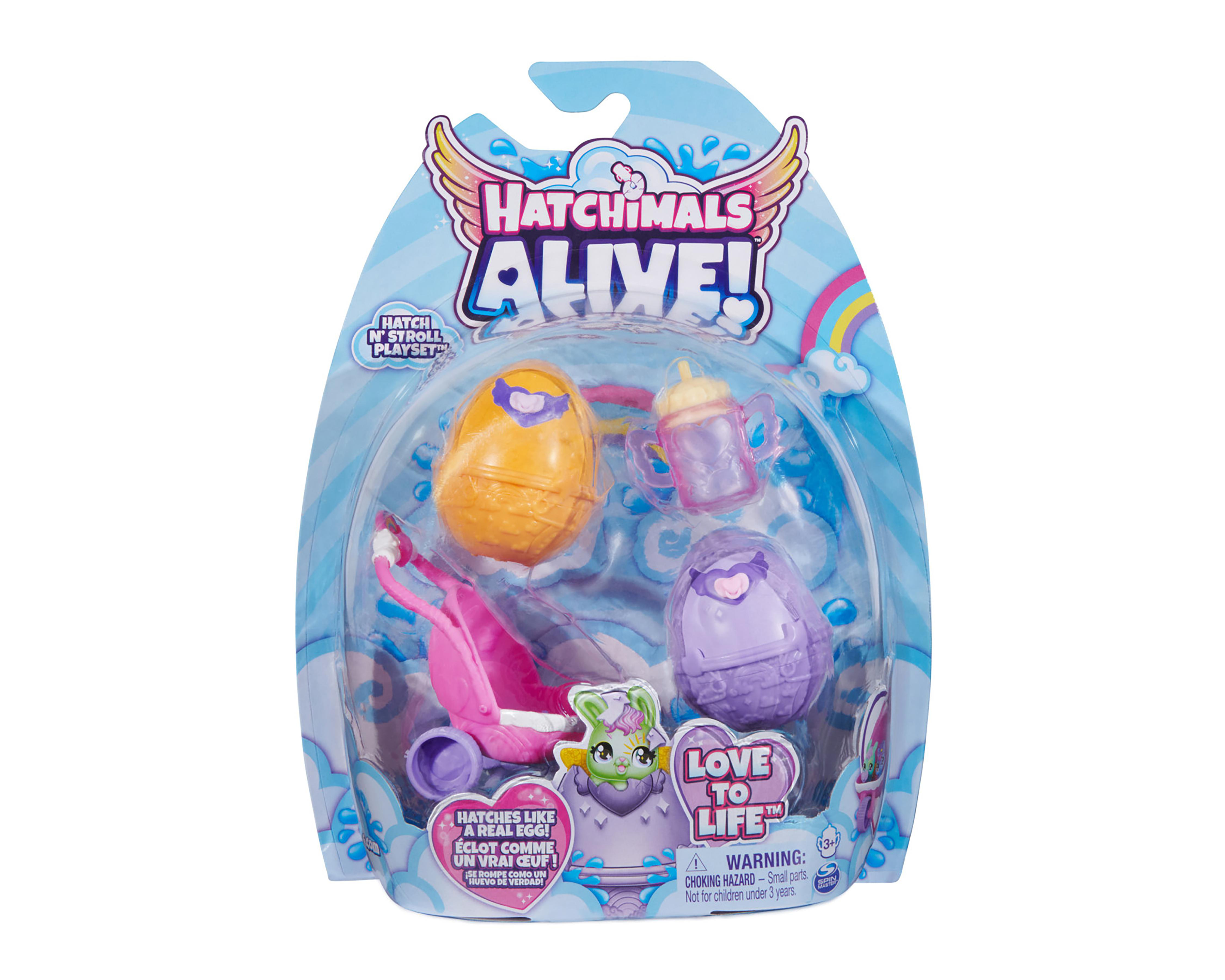 Foto 2 pulgar | Hatchimals Alive Spin Master Hatch N' Stroll