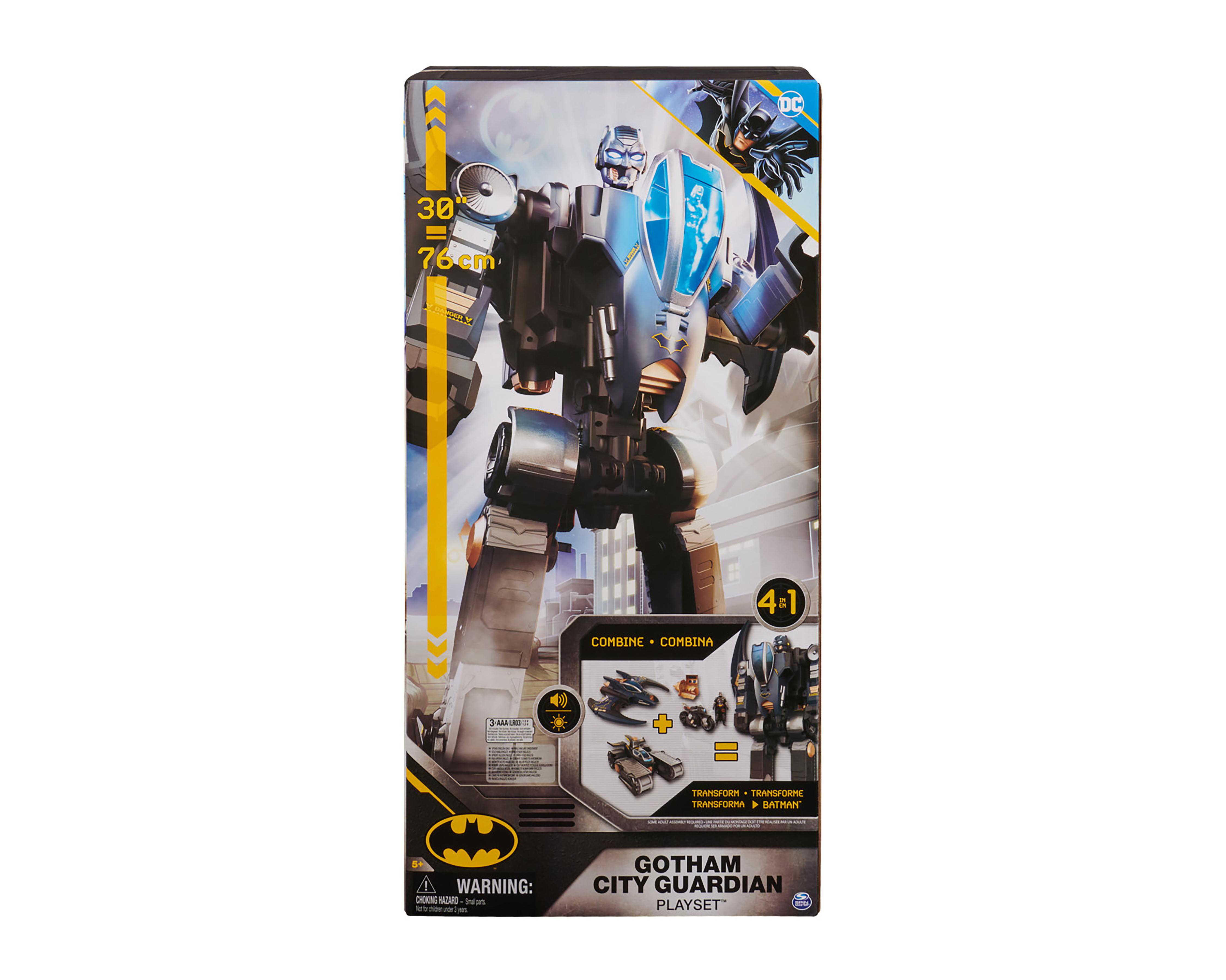 Batman Gotham City Guardian DC Spin Master 4 en 1