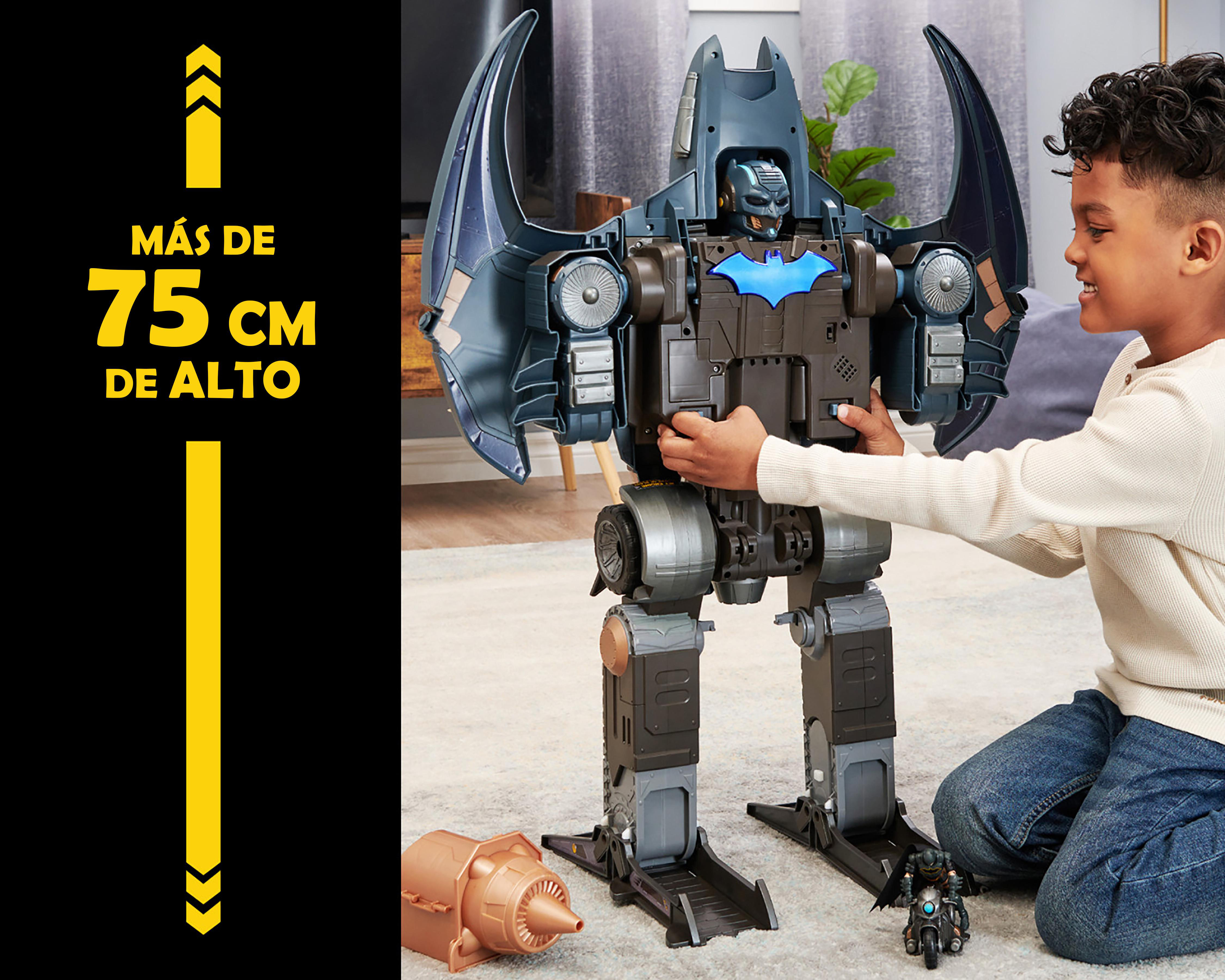 Foto 4 pulgar | Batman Gotham City Guardian DC Spin Master 4 en 1