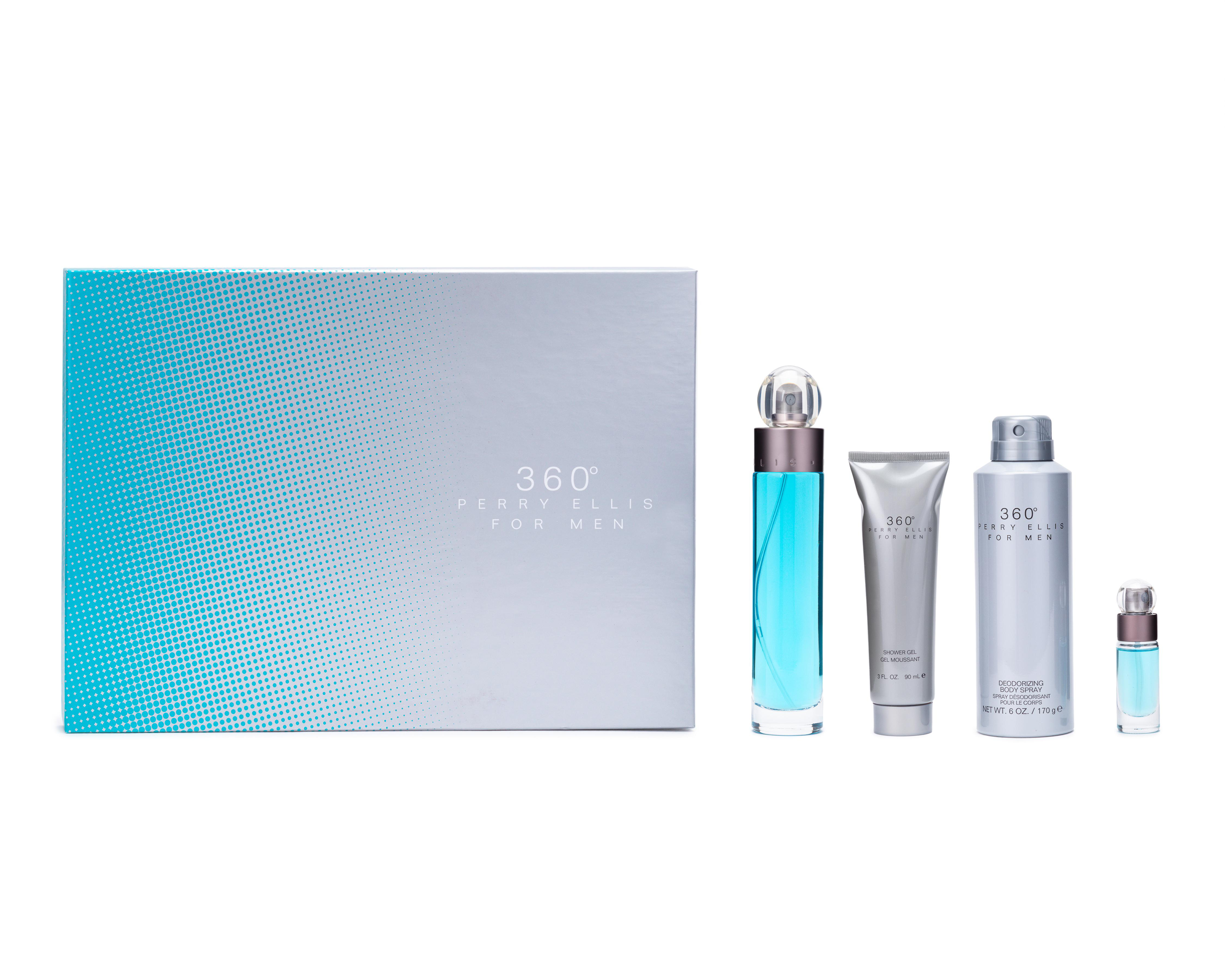 Foto 2 pulgar | Estuche para Hombre Perry Ellis 360° 4 Piezas