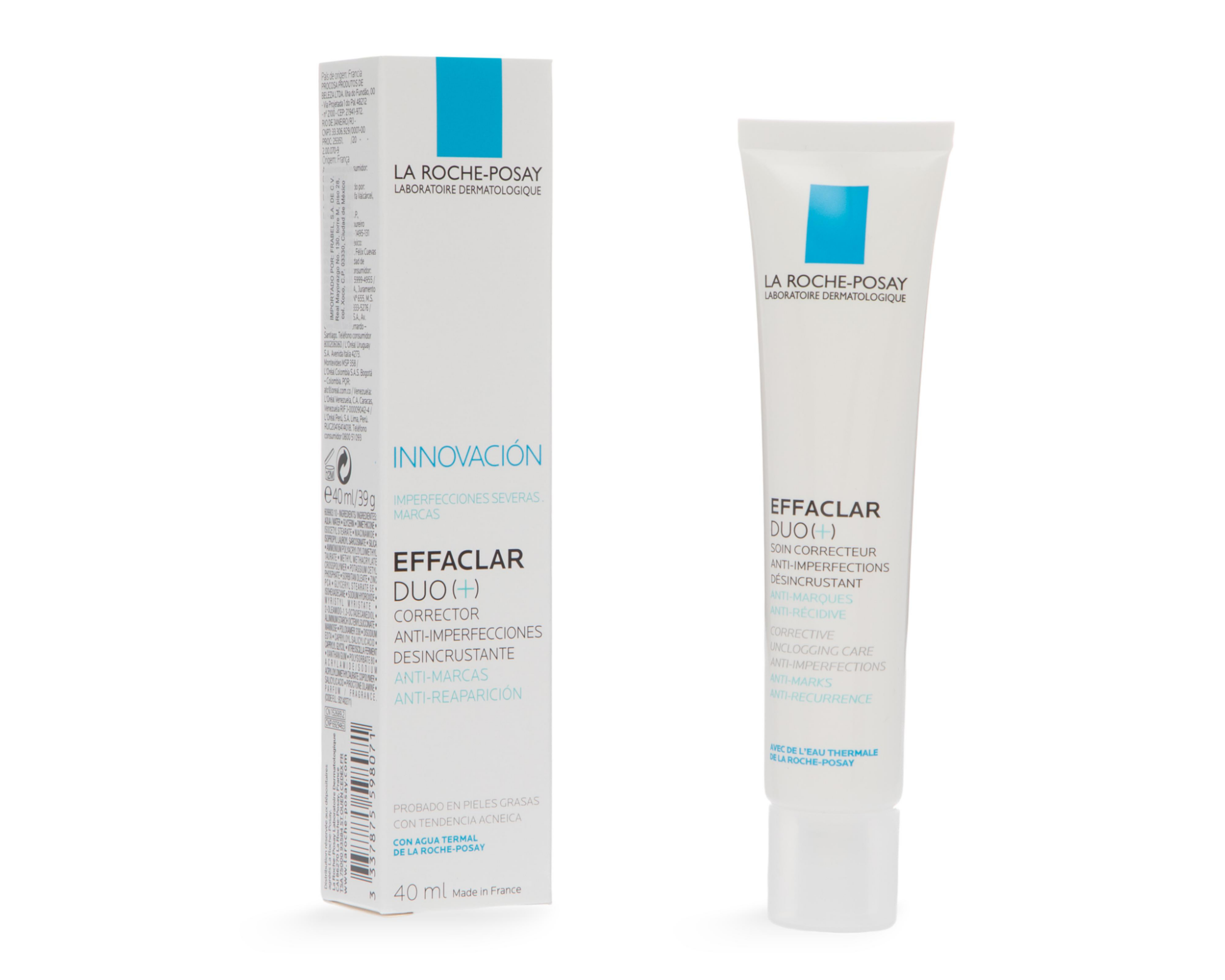 Foto 3 pulgar | Corrector Effaclar Duo (+) 40 ml + Gel Purificante Effaclar 50 ml + Protector Solar Anthelios La Roche Posay