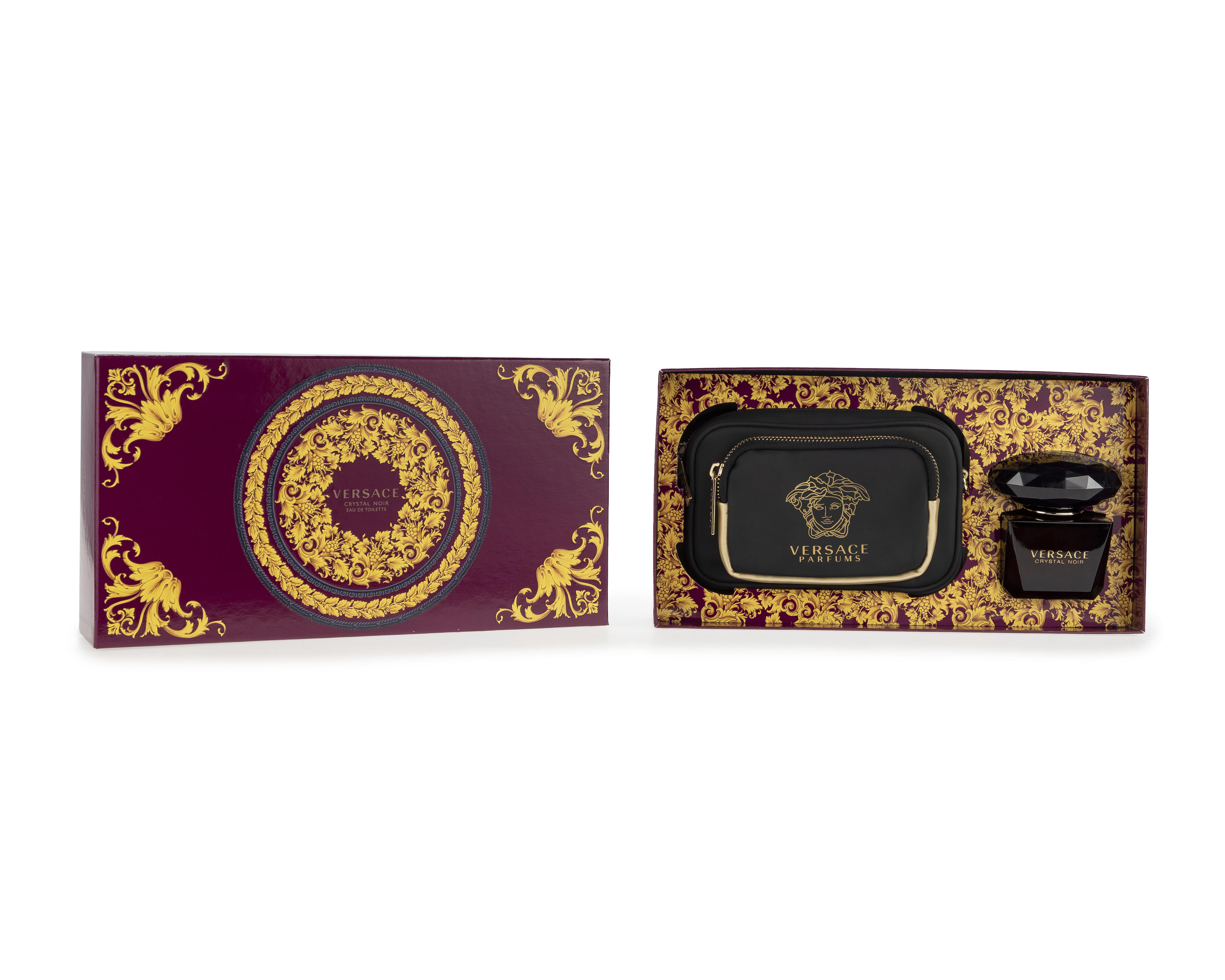 Foto 5 pulgar | Estuche para Mujer Versace Crystal Noir 4 Piezas