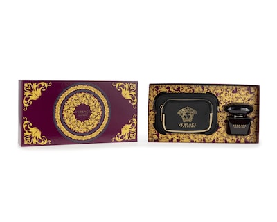 Foto 4 | Estuche para Mujer Versace Crystal Noir 4 Piezas