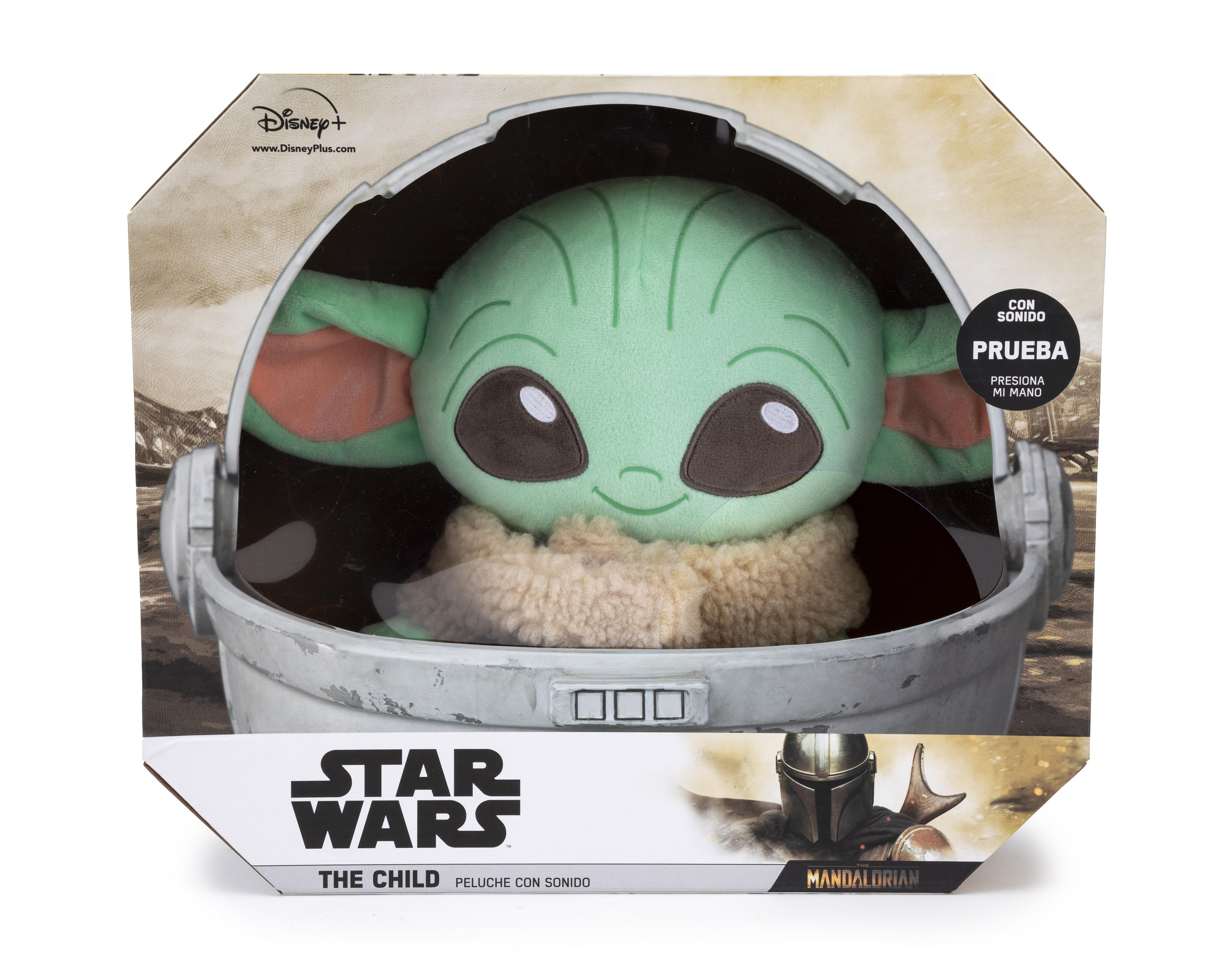 Foto 2 pulgar | Peluche Disney Star Wars Din Grogu The Mandalorian con Sonido