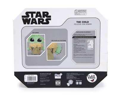 Foto 2 | Peluche Disney Star Wars Din Grogu The Mandalorian con Sonido