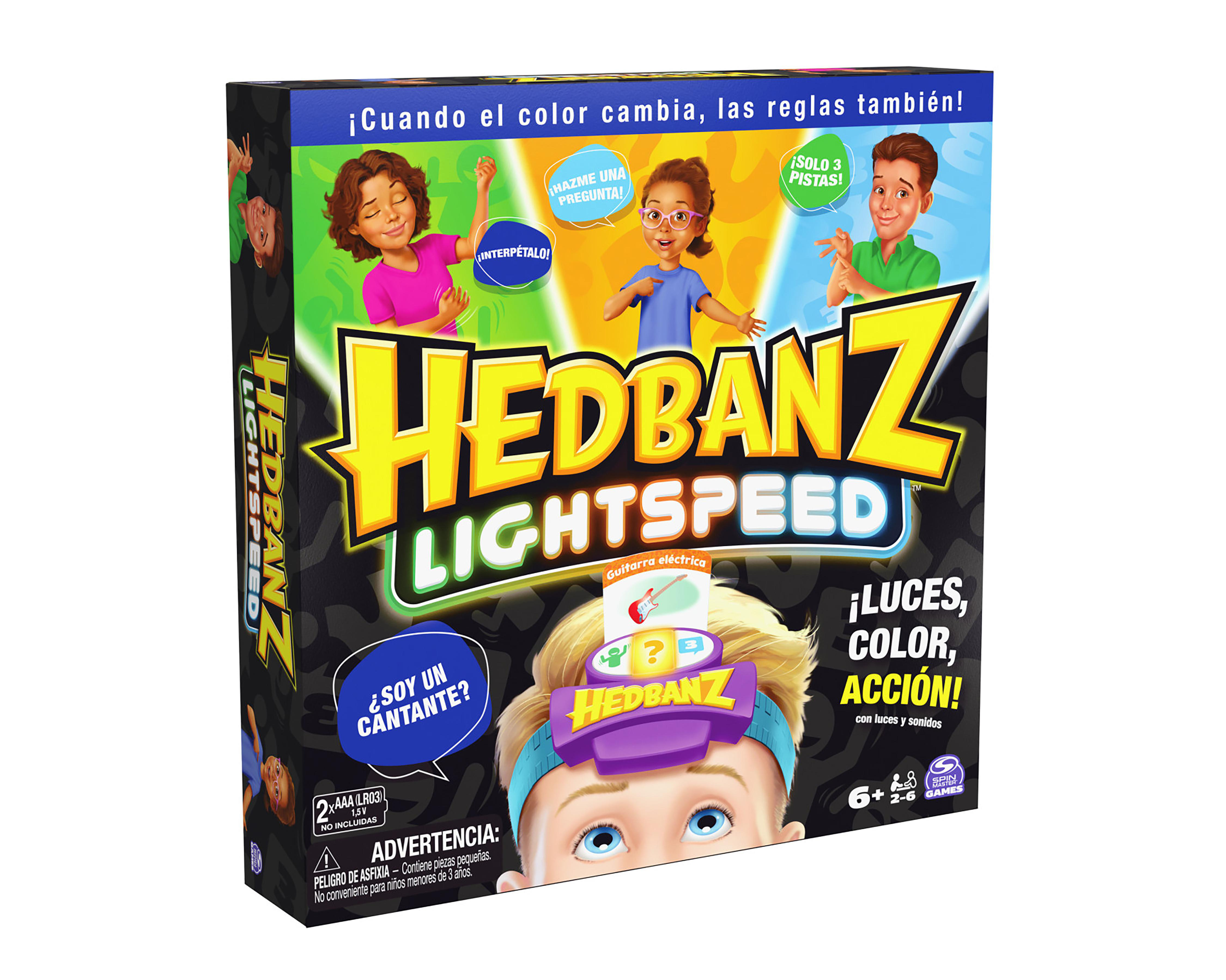 Foto 5 | Hedbanz Lightspeed Spin Master