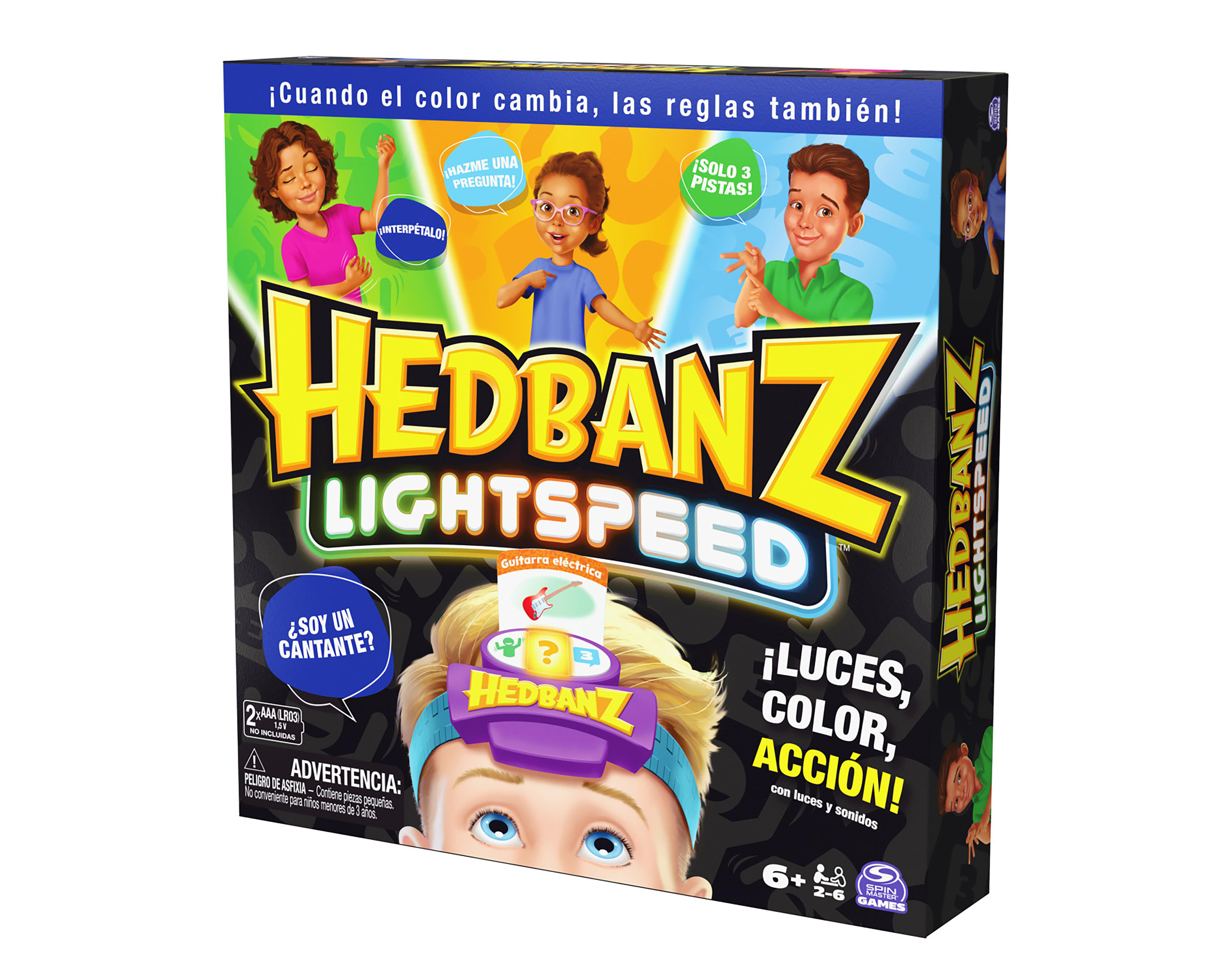 Foto 6 | Hedbanz Lightspeed Spin Master