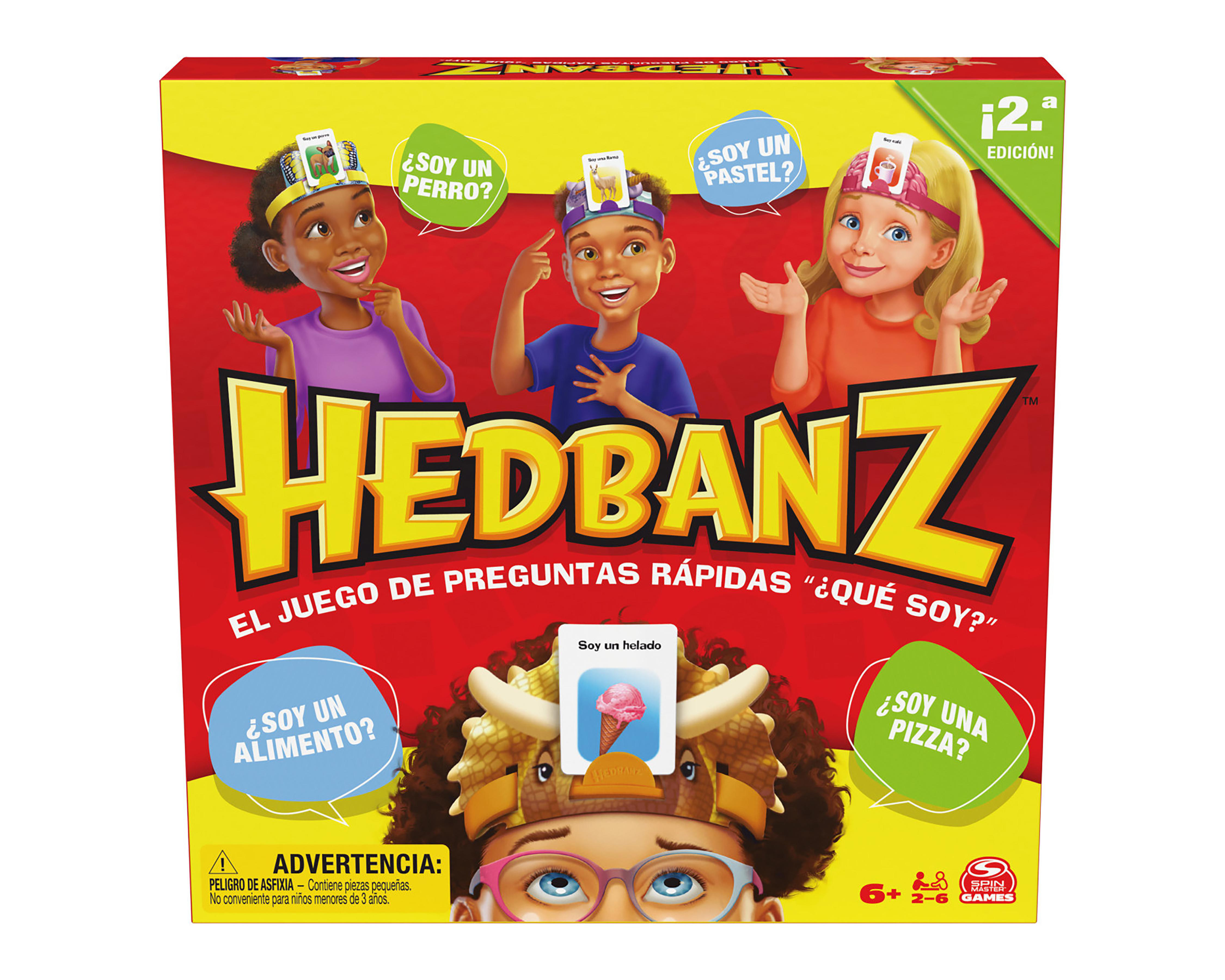 Hedbanz Spin Master Segunda Edición