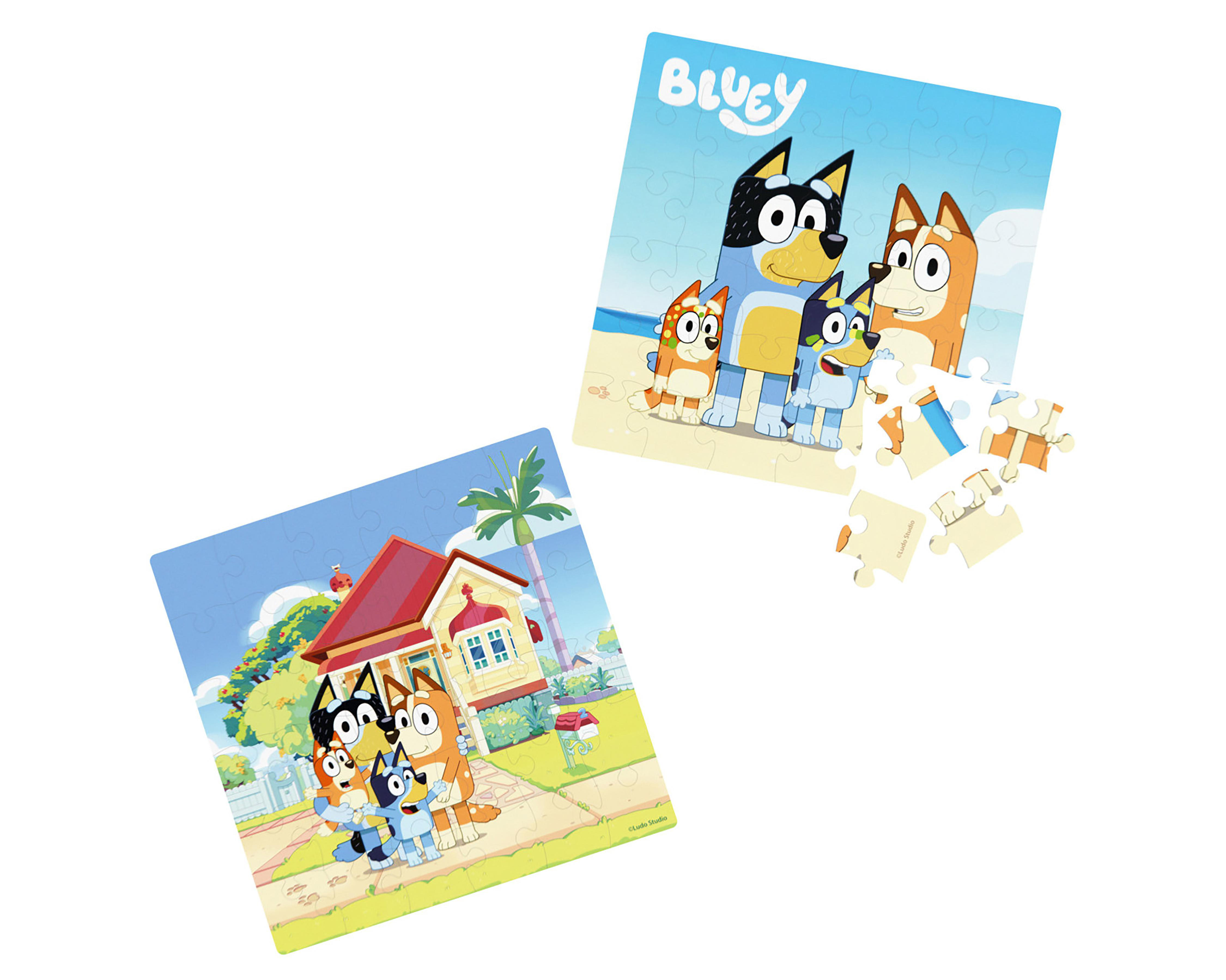 Foto 4 | Rompecabezas de Tubo Spin Master Bluey 72 Piezas