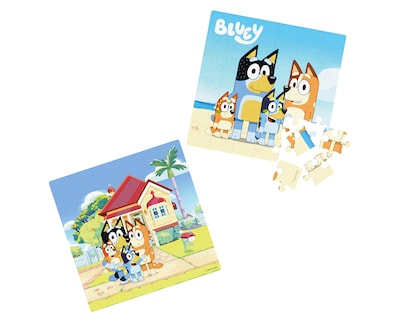 Foto 4 | Rompecabezas de Tubo Spin Master Bluey 72 Piezas
