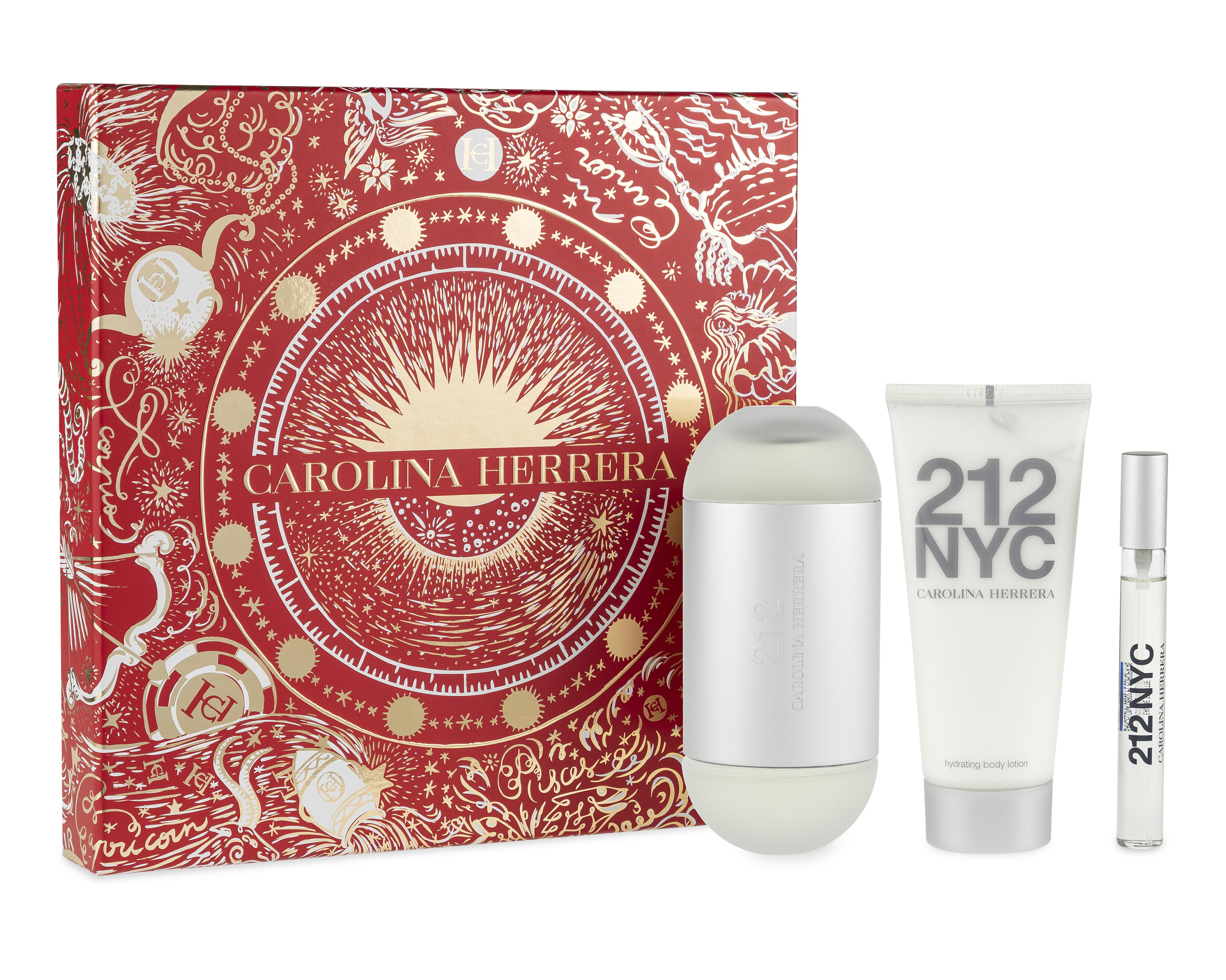 Estuche para Mujer Carolina Herrera 212 NYC 3 Piezas $1,999