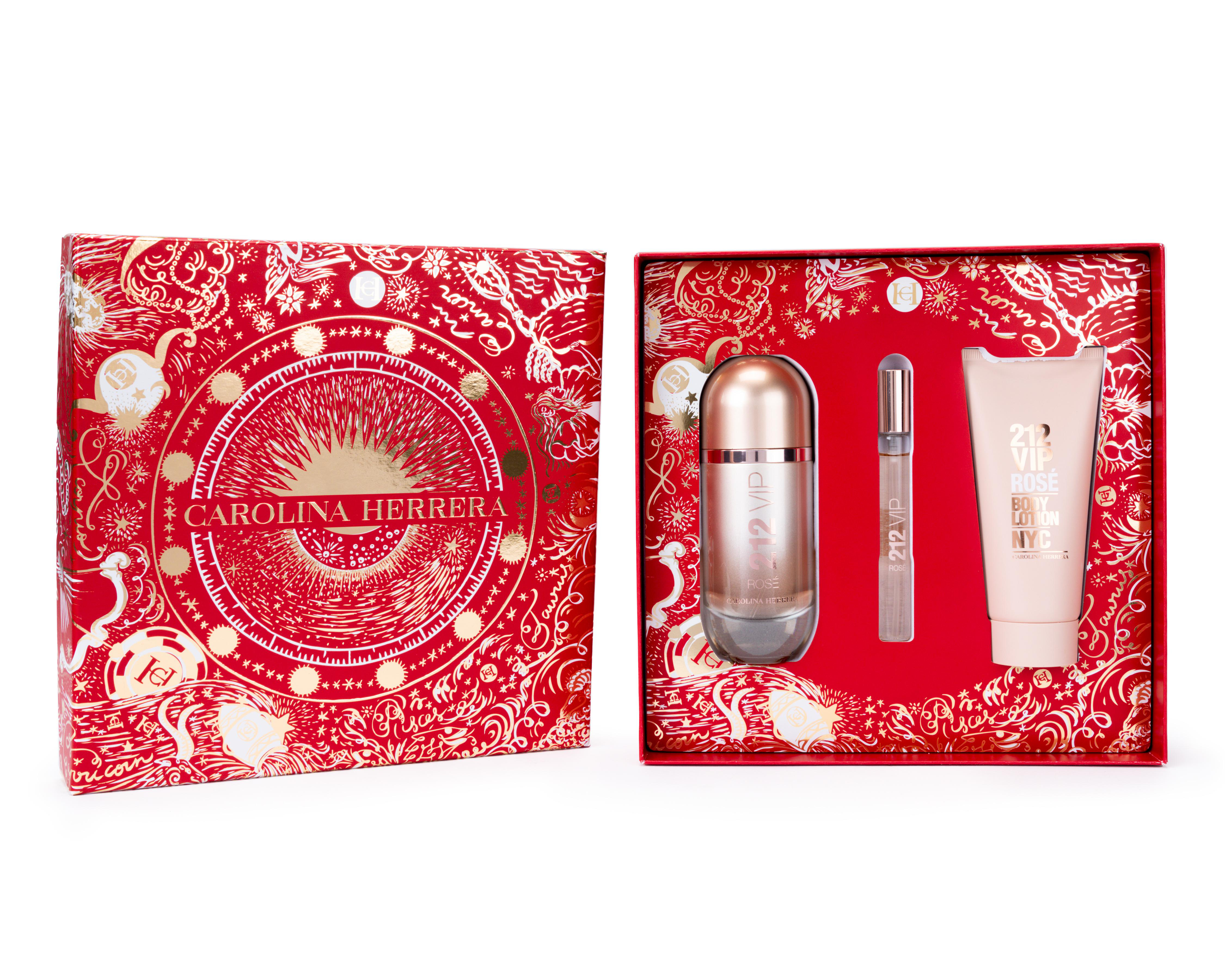 Foto 5 pulgar | Estuche para Mujer Carolina Herrera 212 VIP Rosé 3 Piezas
