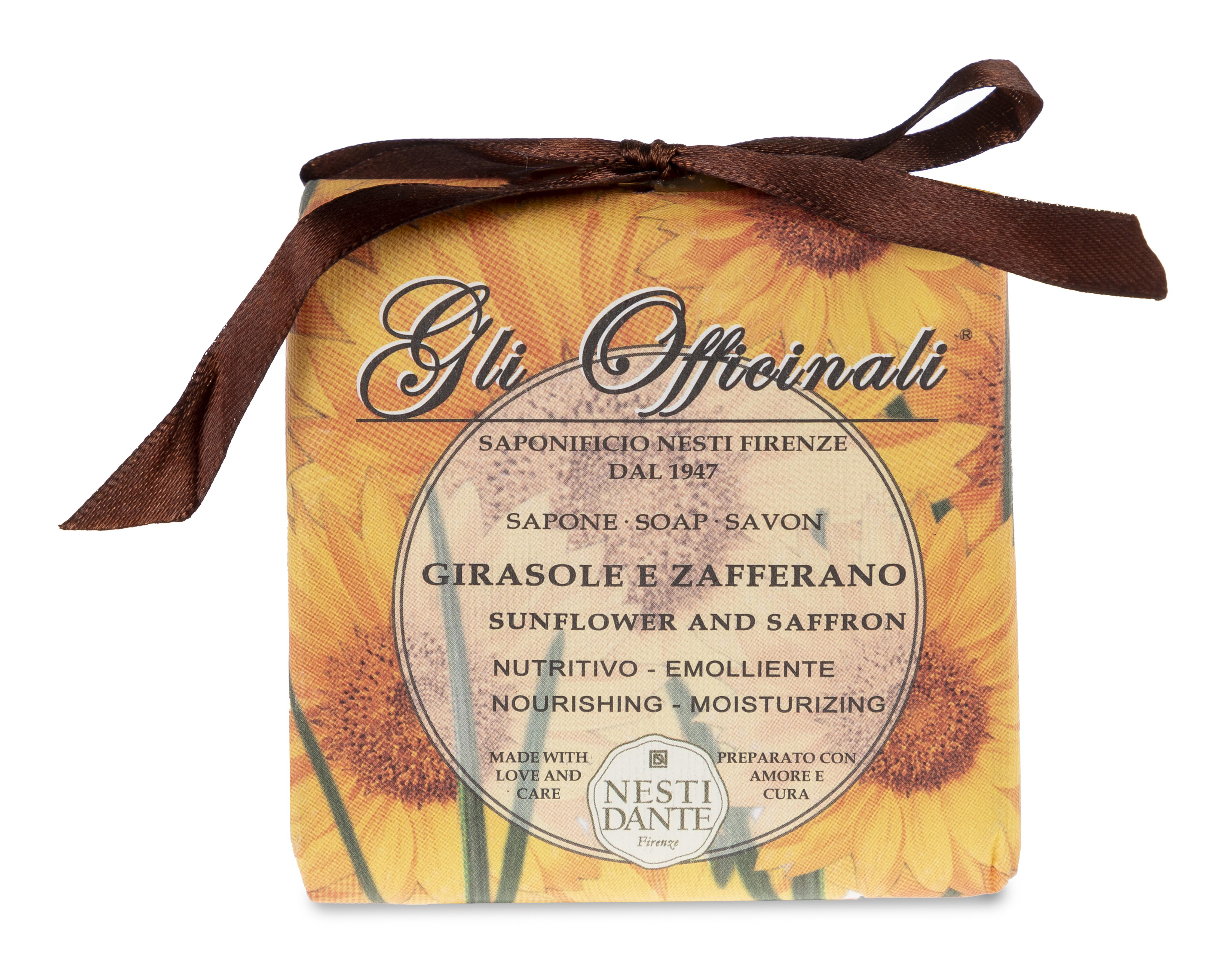 Jabón en Barra Nesti Dante para Cuerpo Gli Officinali Girasole e Zafferano 200 g