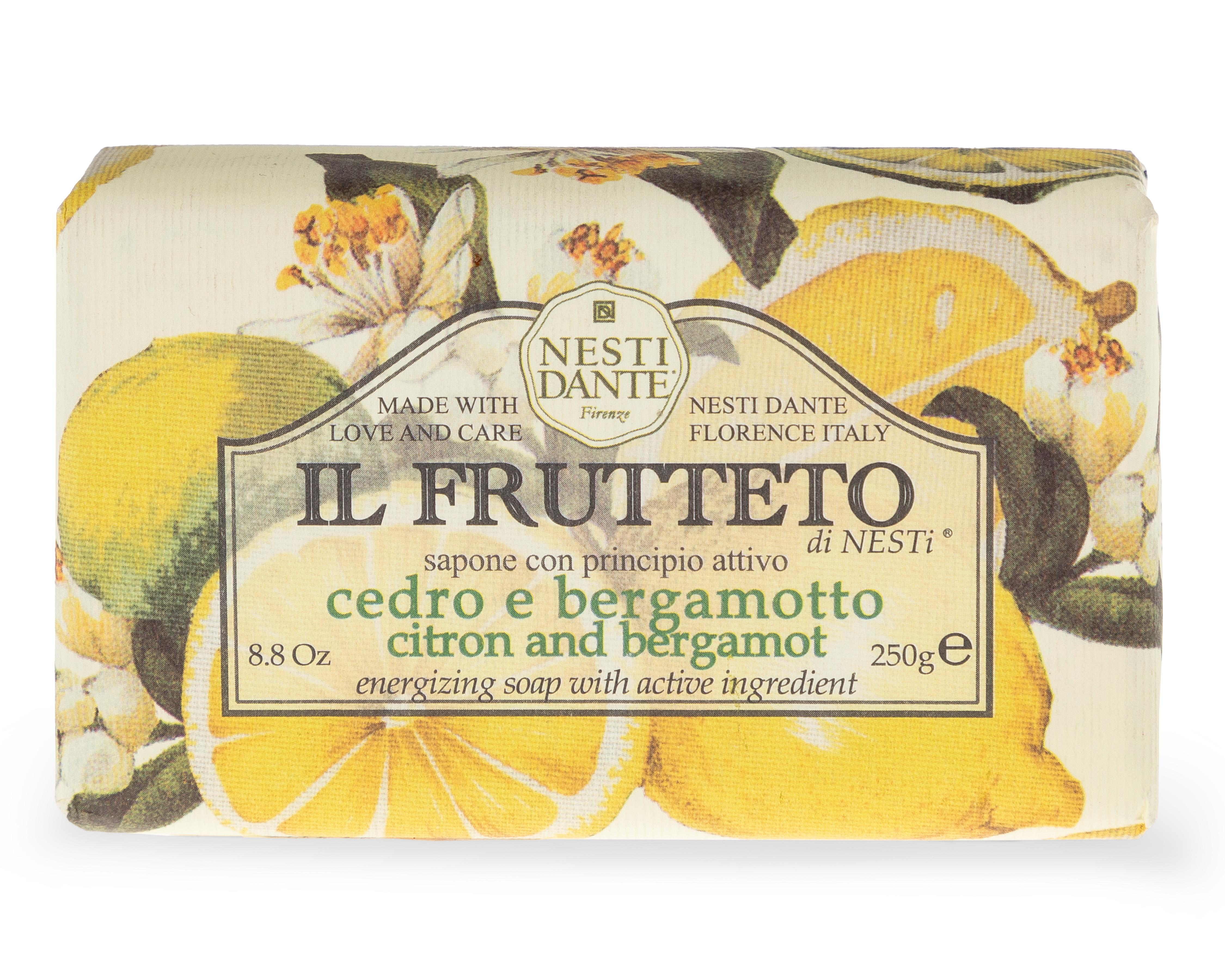 Jabón en Barra Nesti Dante para Cuerpo Il Frutteto Citron and Bergamot 250 g