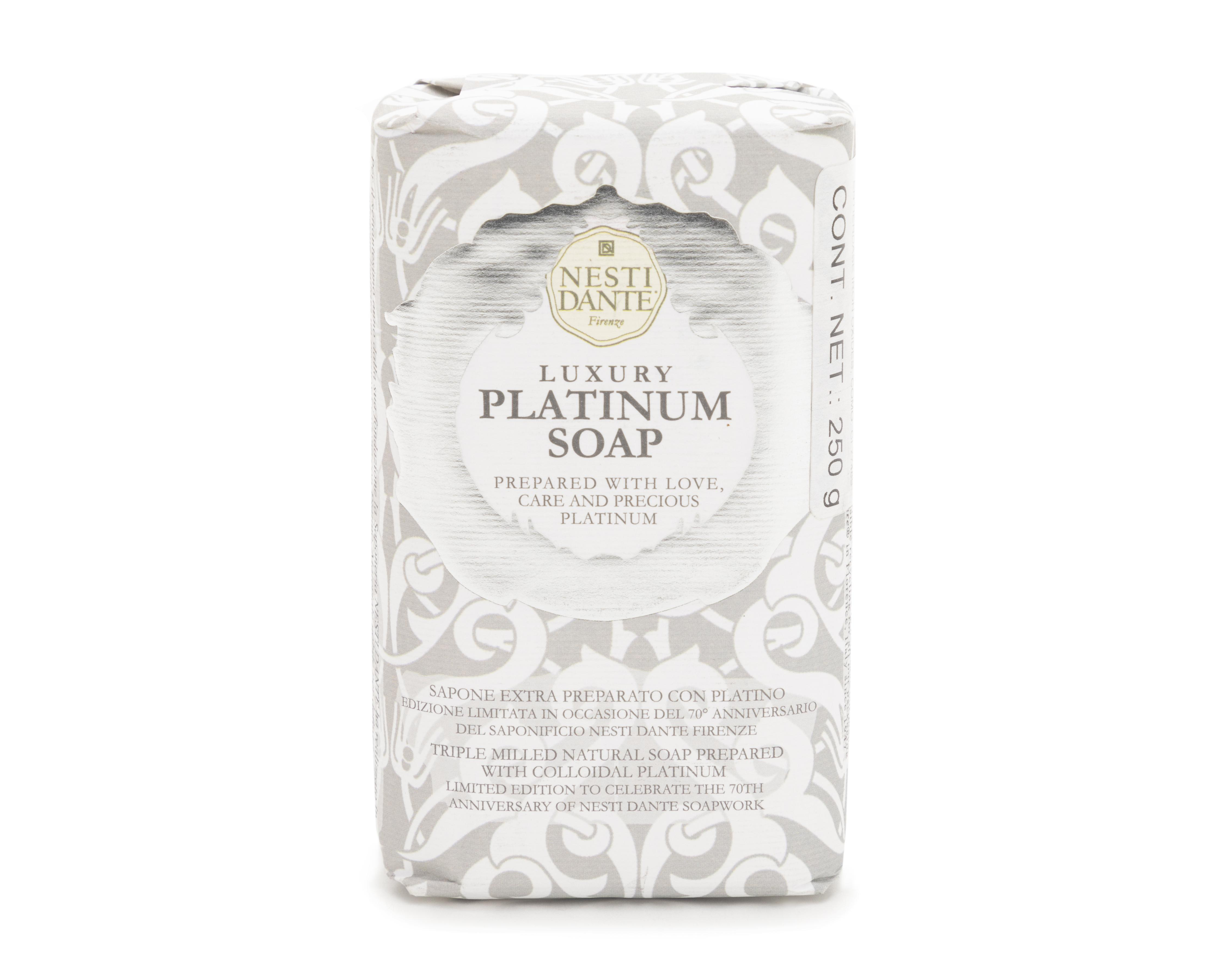 Jabón Nesti Dante para el Cuerpo Luxury Platinum Soap 250 g $159