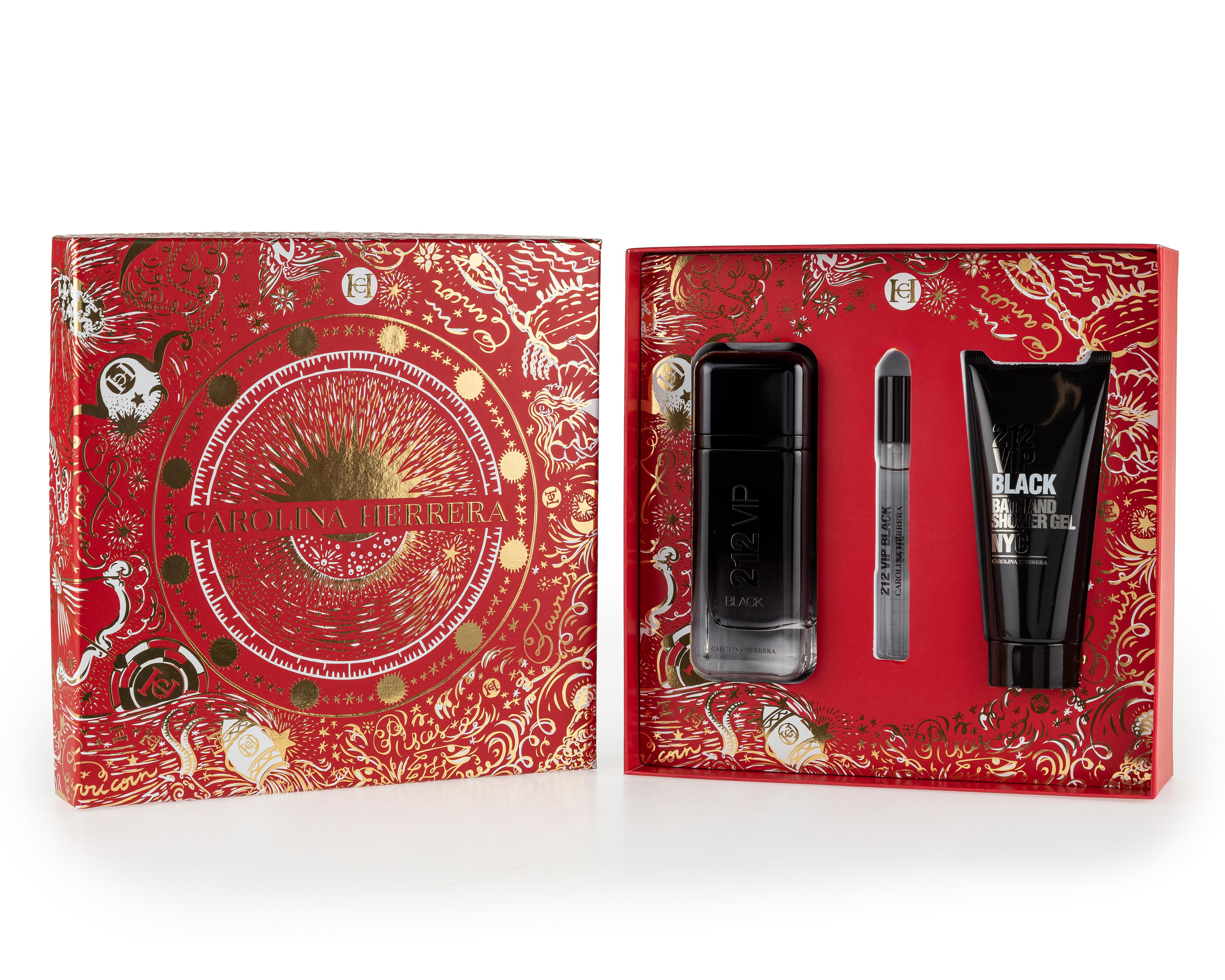 Foto 5 pulgar | Estuche para Hombre Carolina Herrera 212 VIP Black 3 Piezas