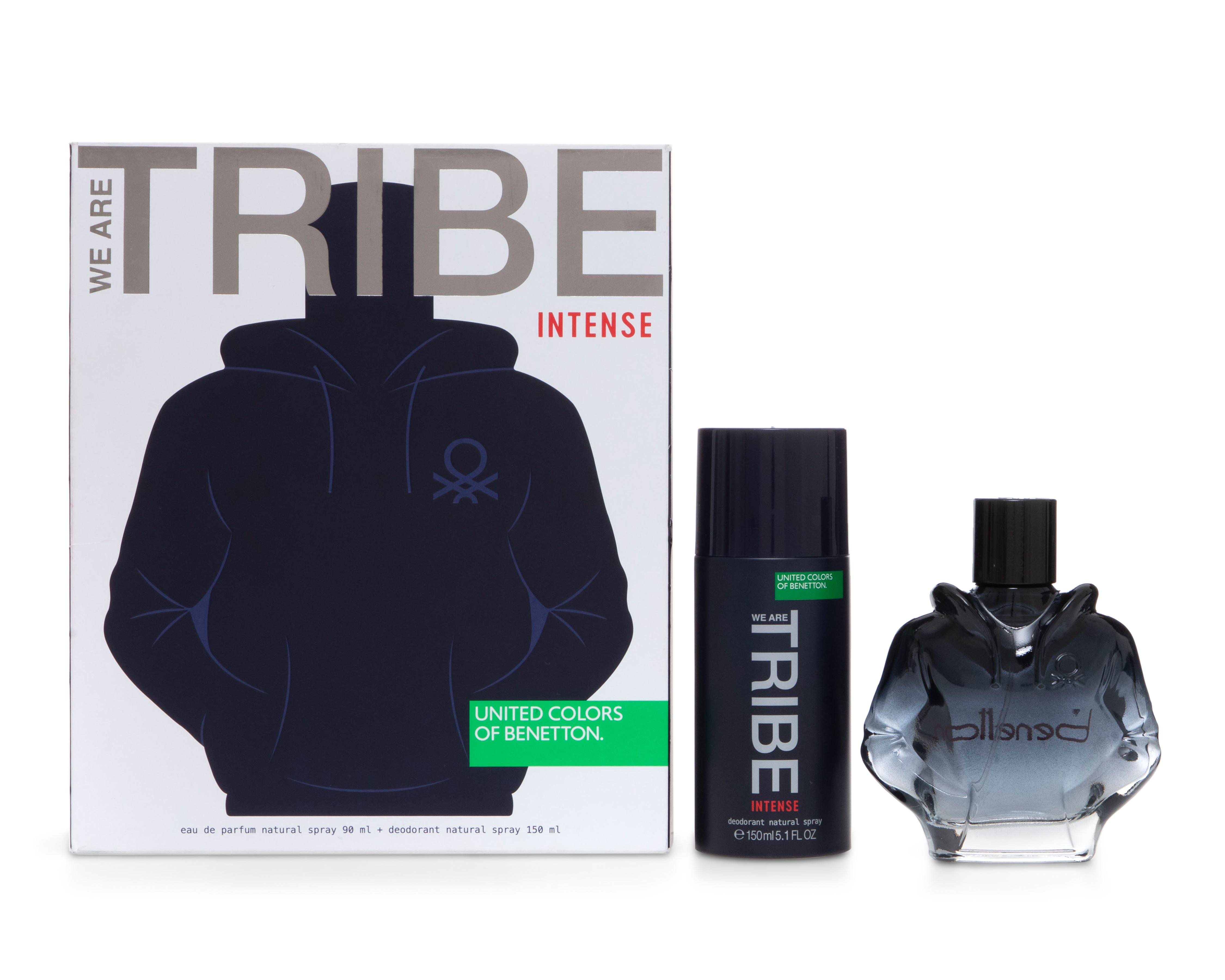 Foto 2 pulgar | Estuche para Hombre United Colors of Benetton We Are Tribe Intense 2 Piezas