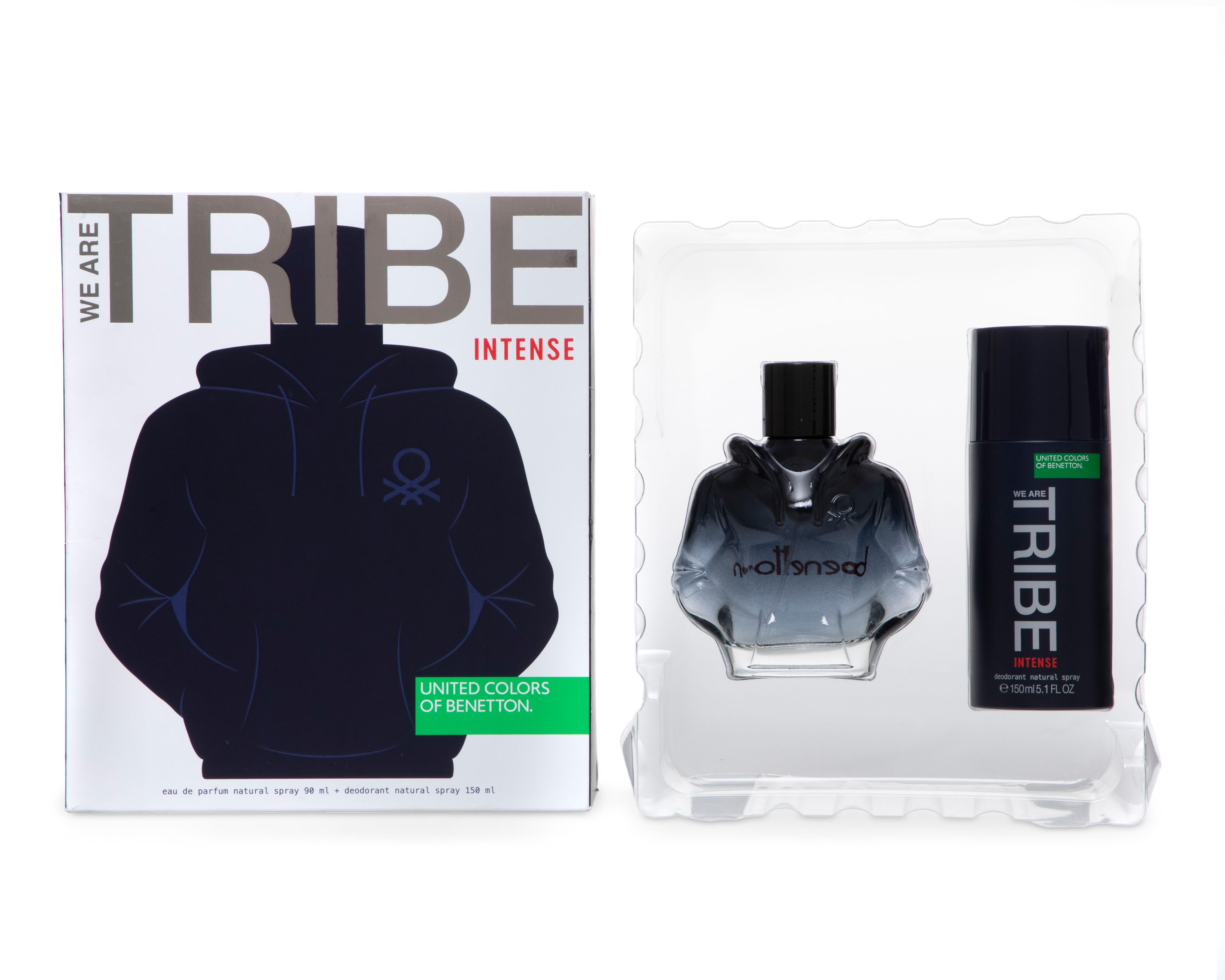 Foto 5 pulgar | Estuche para Hombre United Colors of Benetton We Are Tribe Intense 2 Piezas