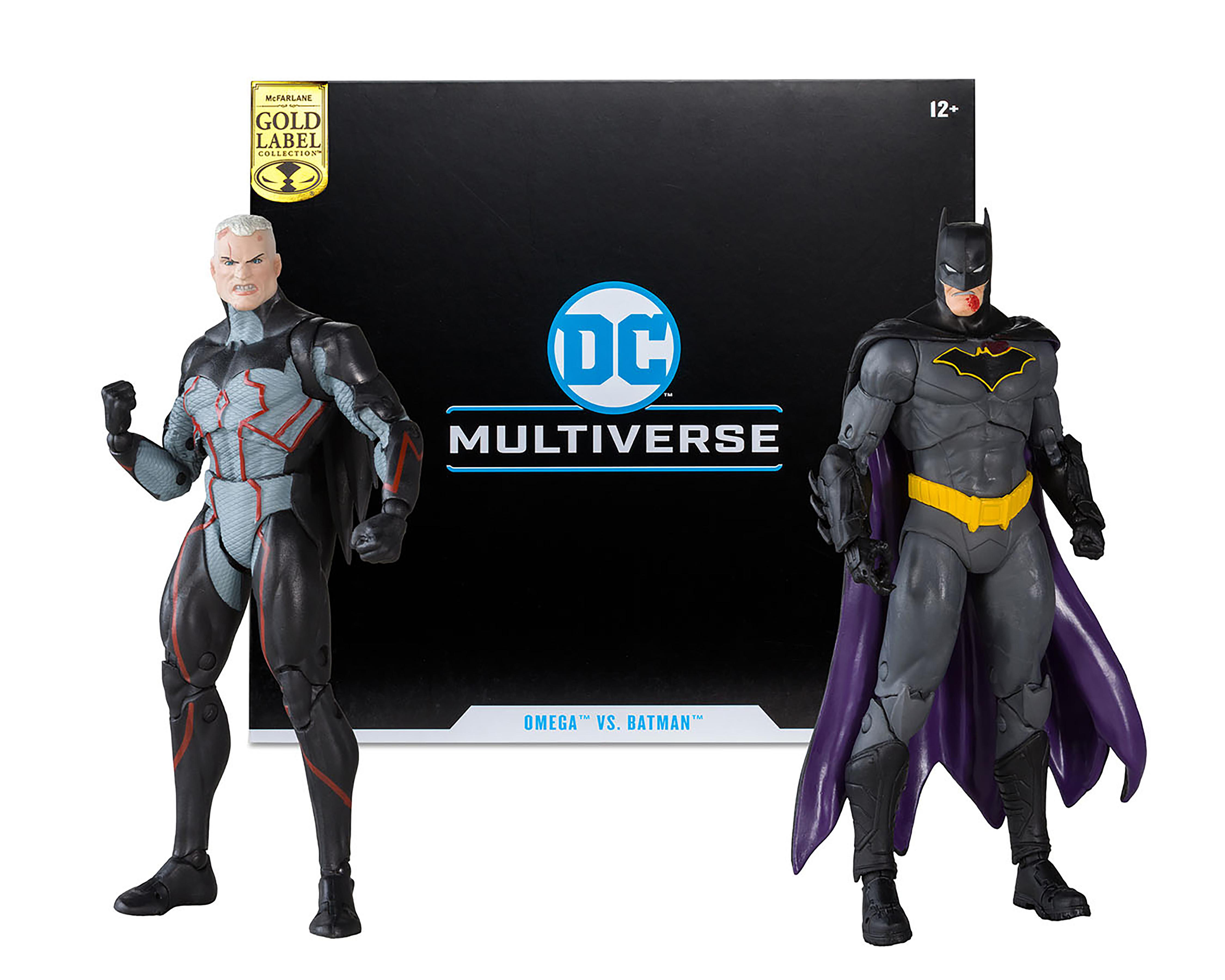 Foto 2 pulgar | Omega vs. Batman DC Multiverse McFarlane Gold Label