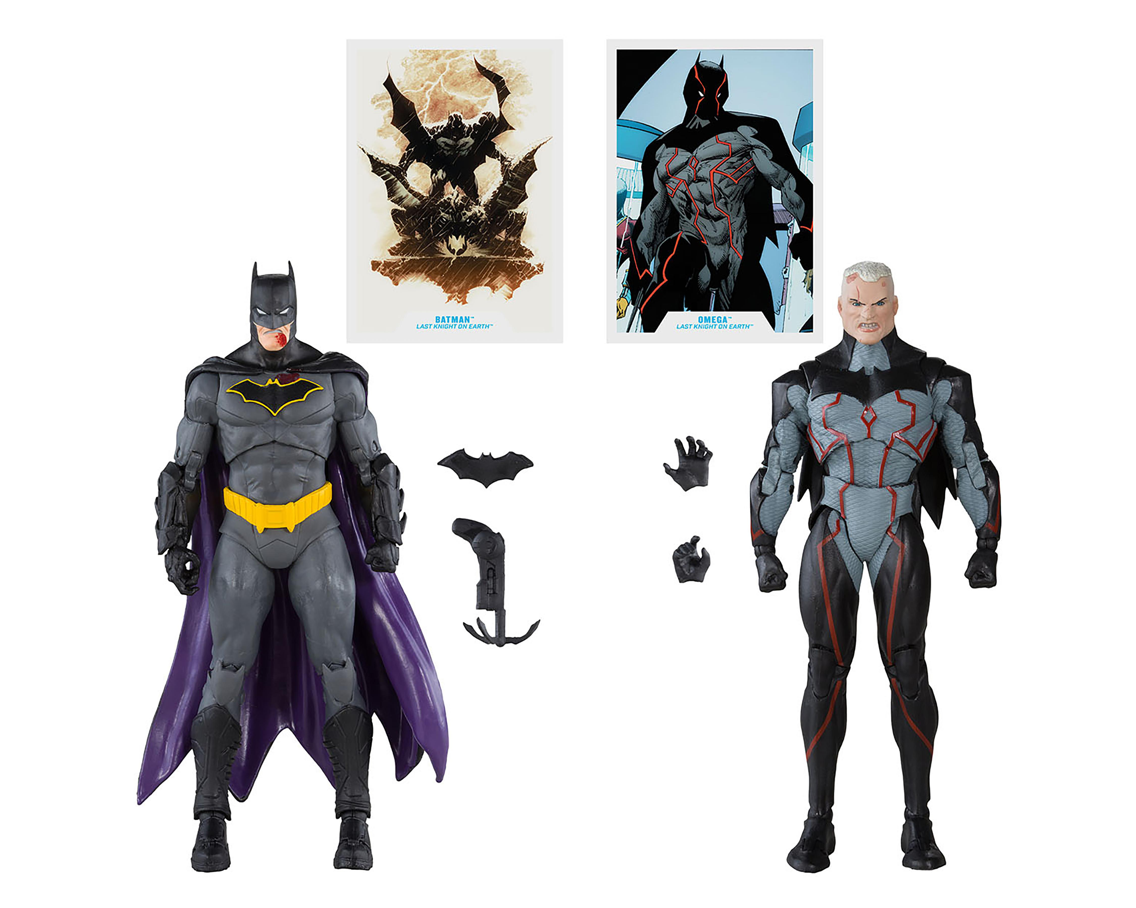 Foto 3 pulgar | Omega vs. Batman DC Multiverse McFarlane Gold Label