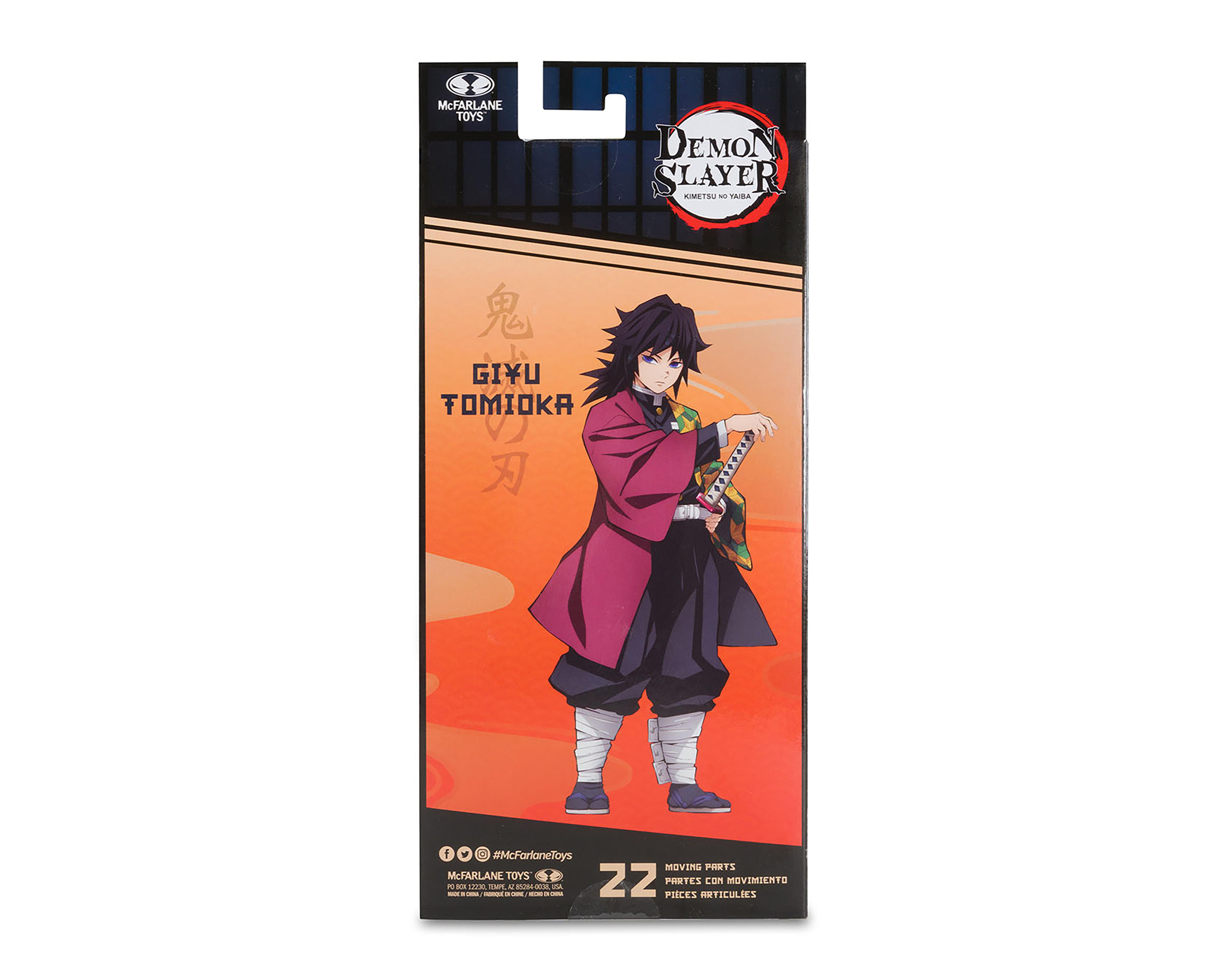 Foto 3 pulgar | Giyu Tomioka McFarlane Demon Slayer Kimetsu No Yaiba