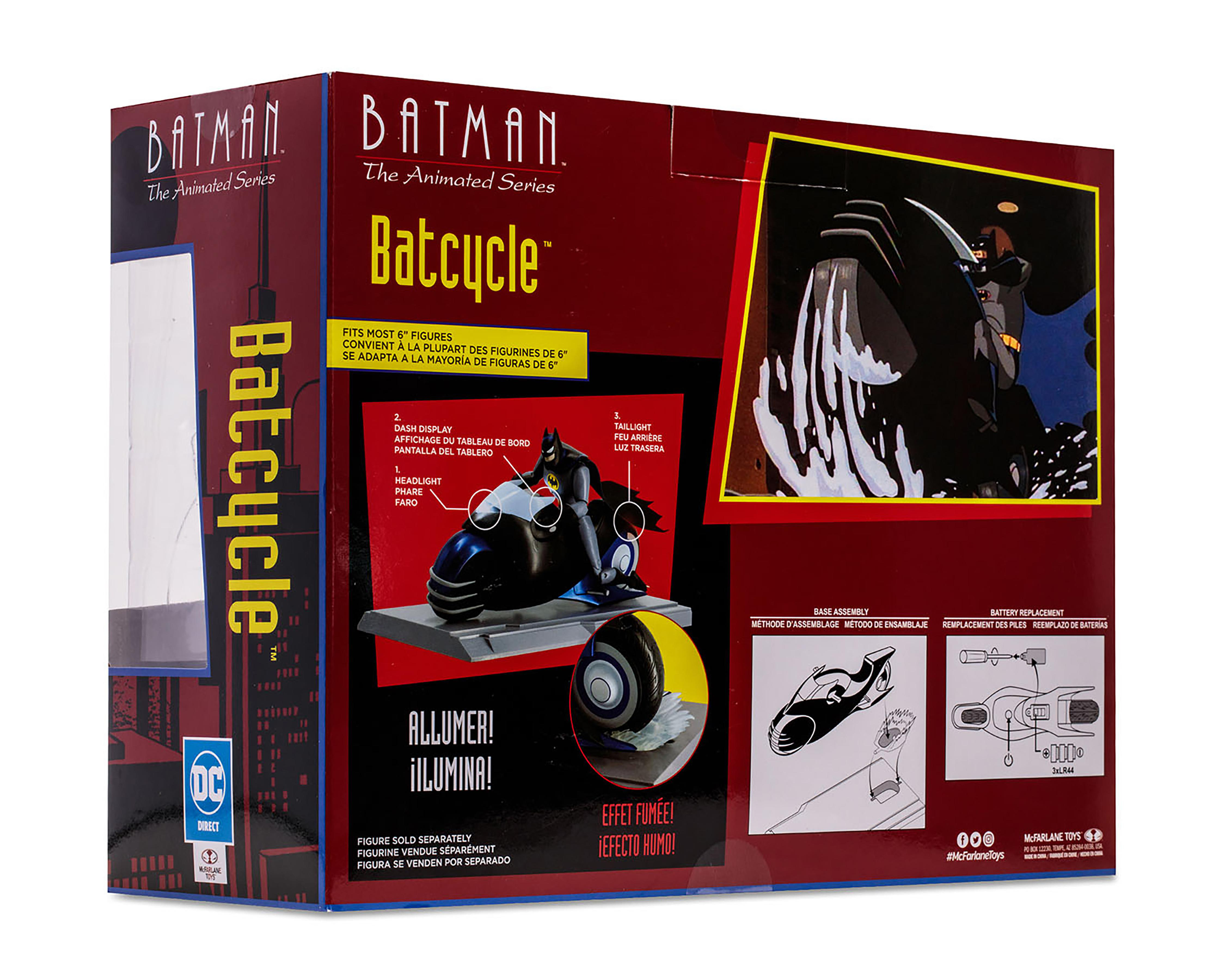 Foto 3 pulgar | Batcycle McFarlane DC Batman: The Animate Series