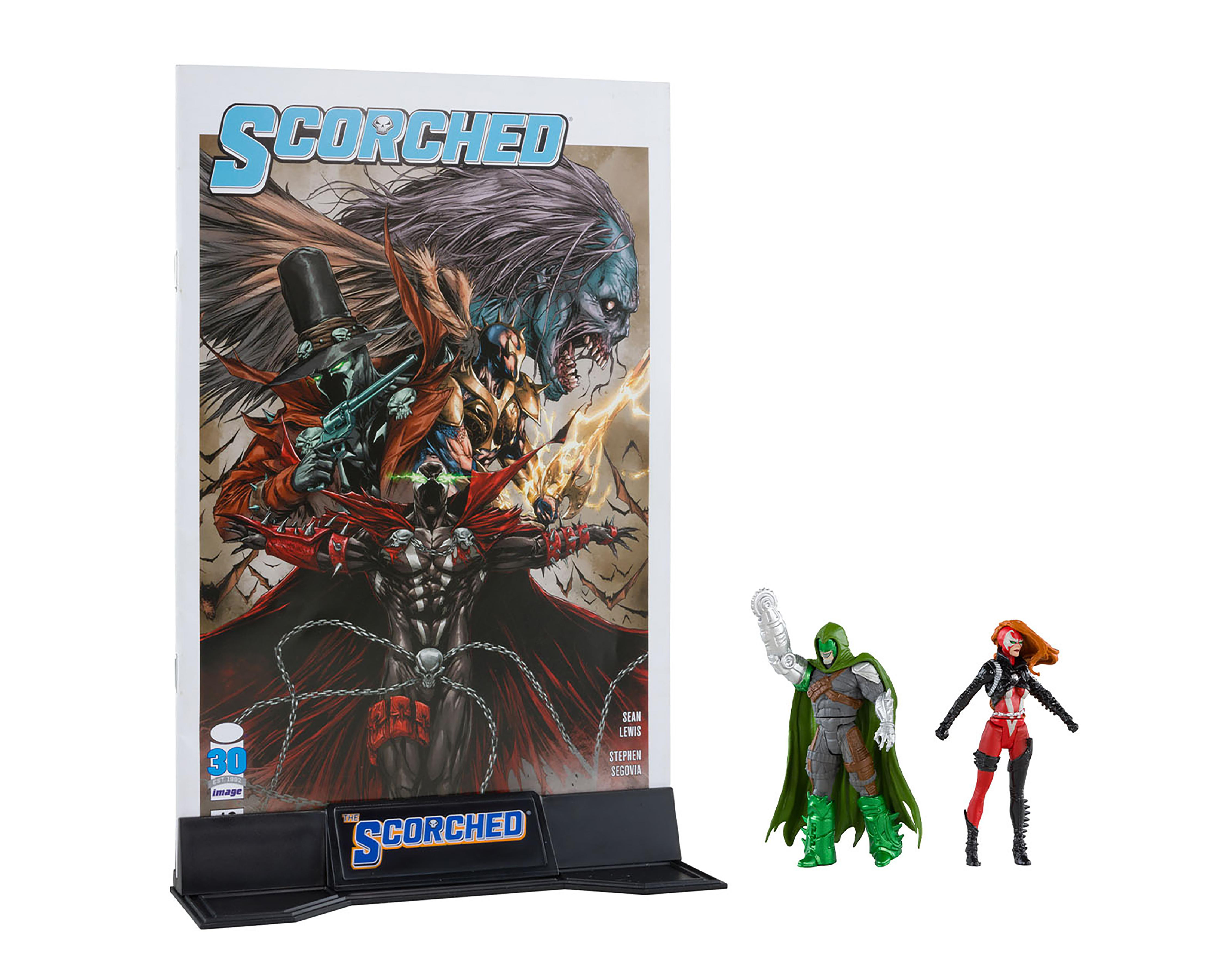 Foto 2 | She Spawn y Curse McFarlane con Comic Scorched